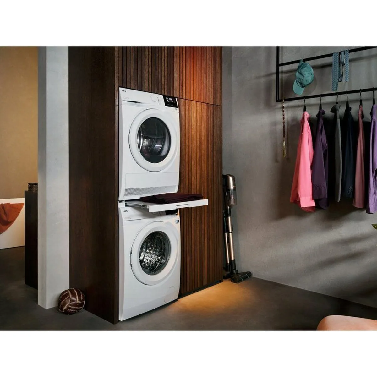 AEG Wärmepumpentrockner TR8T70680, energieeffizient, 8 kg Fassungsvermögen, Knitterschutz 5