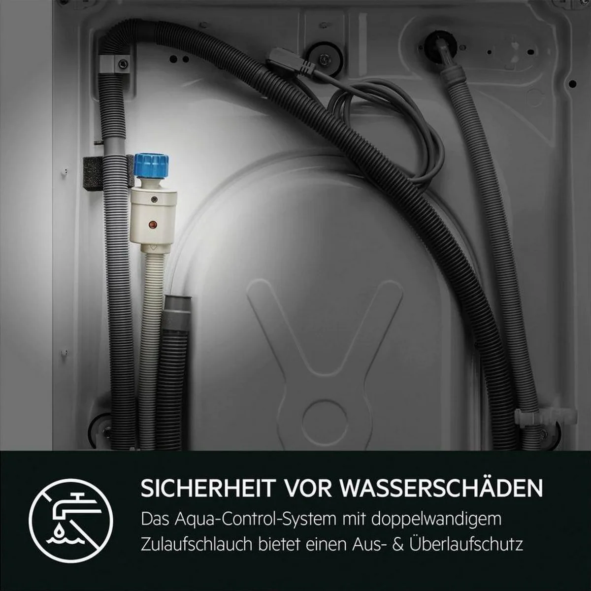 AEG L6FBA51480 Waschmaschine, 8 kg, 1400 U/min, Anti-Allergie-Programm 5