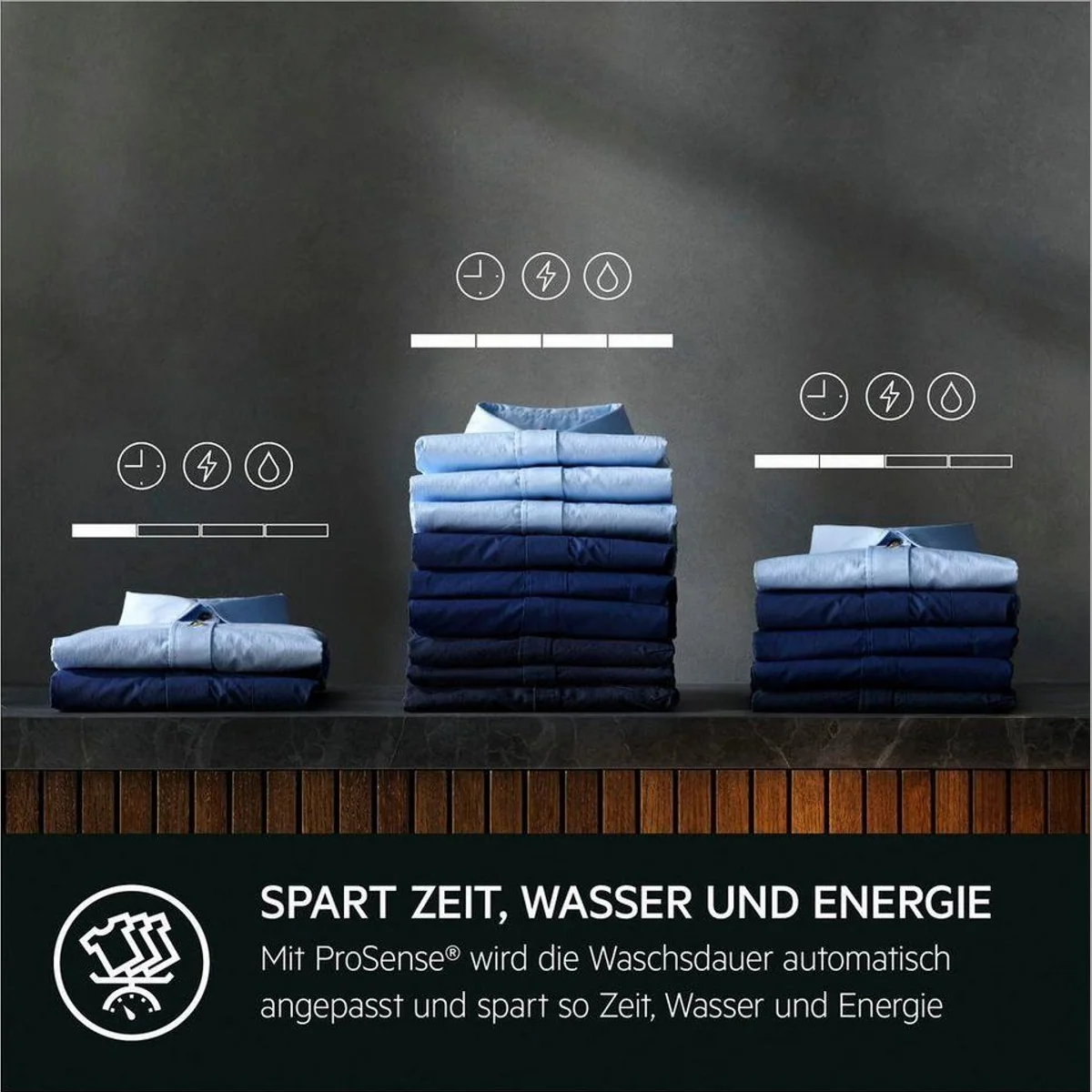 AEG Waschmaschine 6000 ProSense L6FBA51680, 8 kg, 1600 U/min, Anti-Allergie-Programm 3