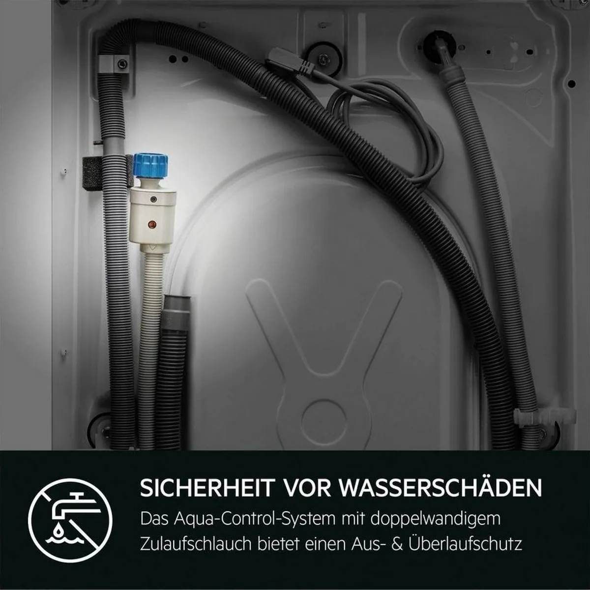 AEG Waschmaschine 6000 ProSense L6FBA51680, 8 kg, 1600 U/min, Anti-Allergie-Programm 5