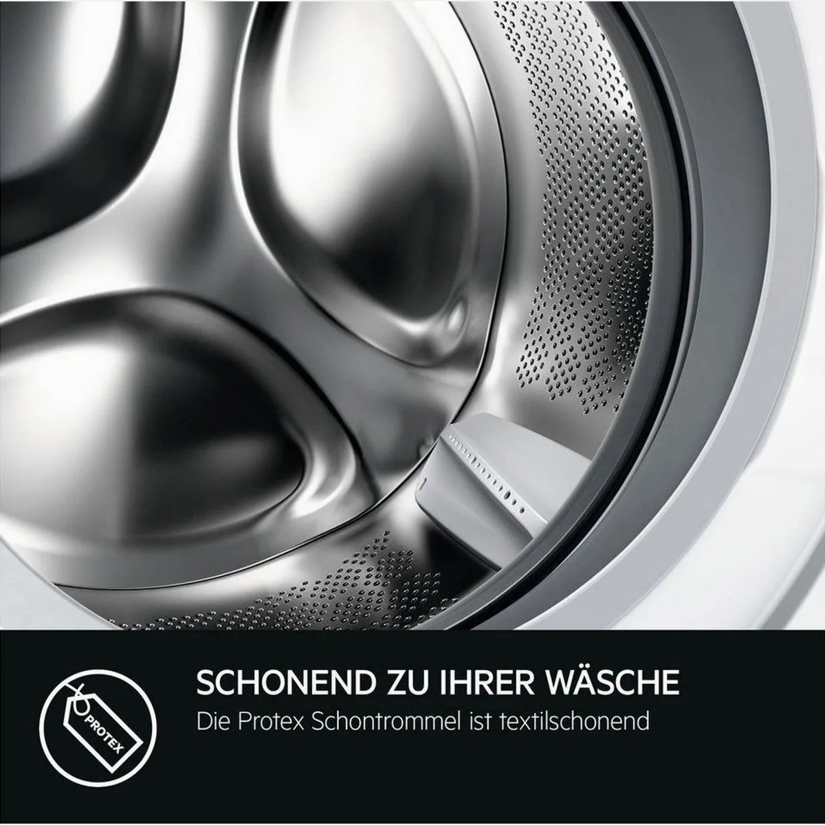 AEG LR6A668 Waschmaschine, 8 kg, 1600 U/min, ProSense Technologie 5