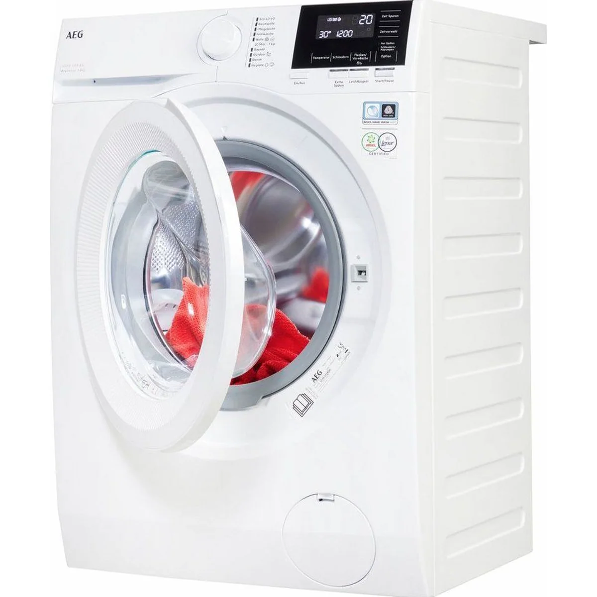 AEG Waschmaschine 6000 ProSense LR6A648, 8 kg, 1400 U/min, Hygiene-Programm mit Dampf 2