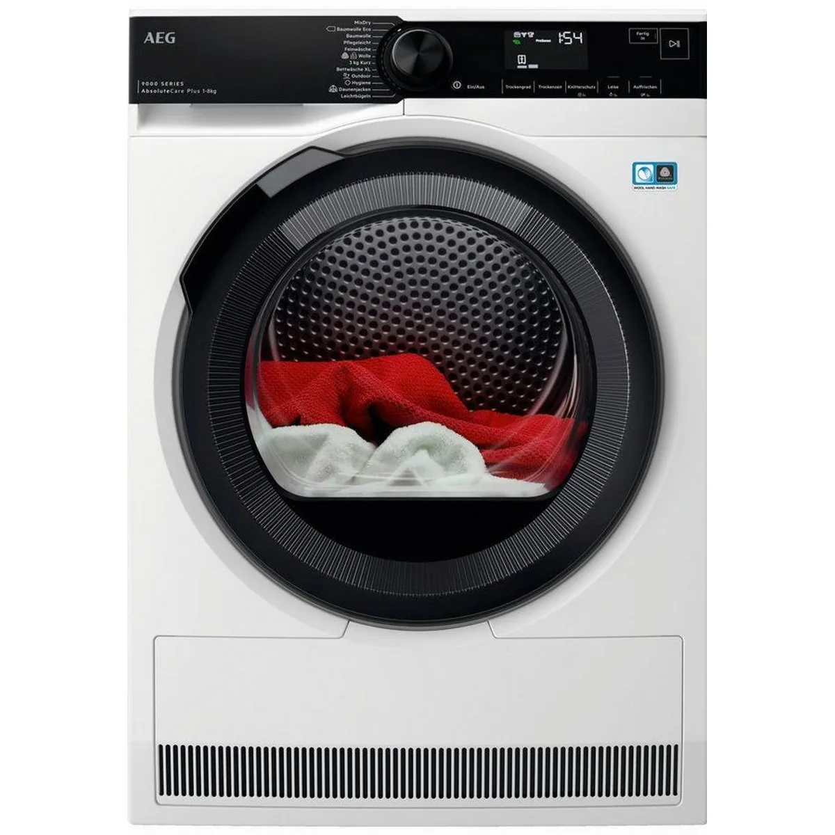 AEG Wärmepumpentrockner 9000 AbsoluteCare Plus TR9T75680, 3D-Scan-Technologie für optimale Pflege