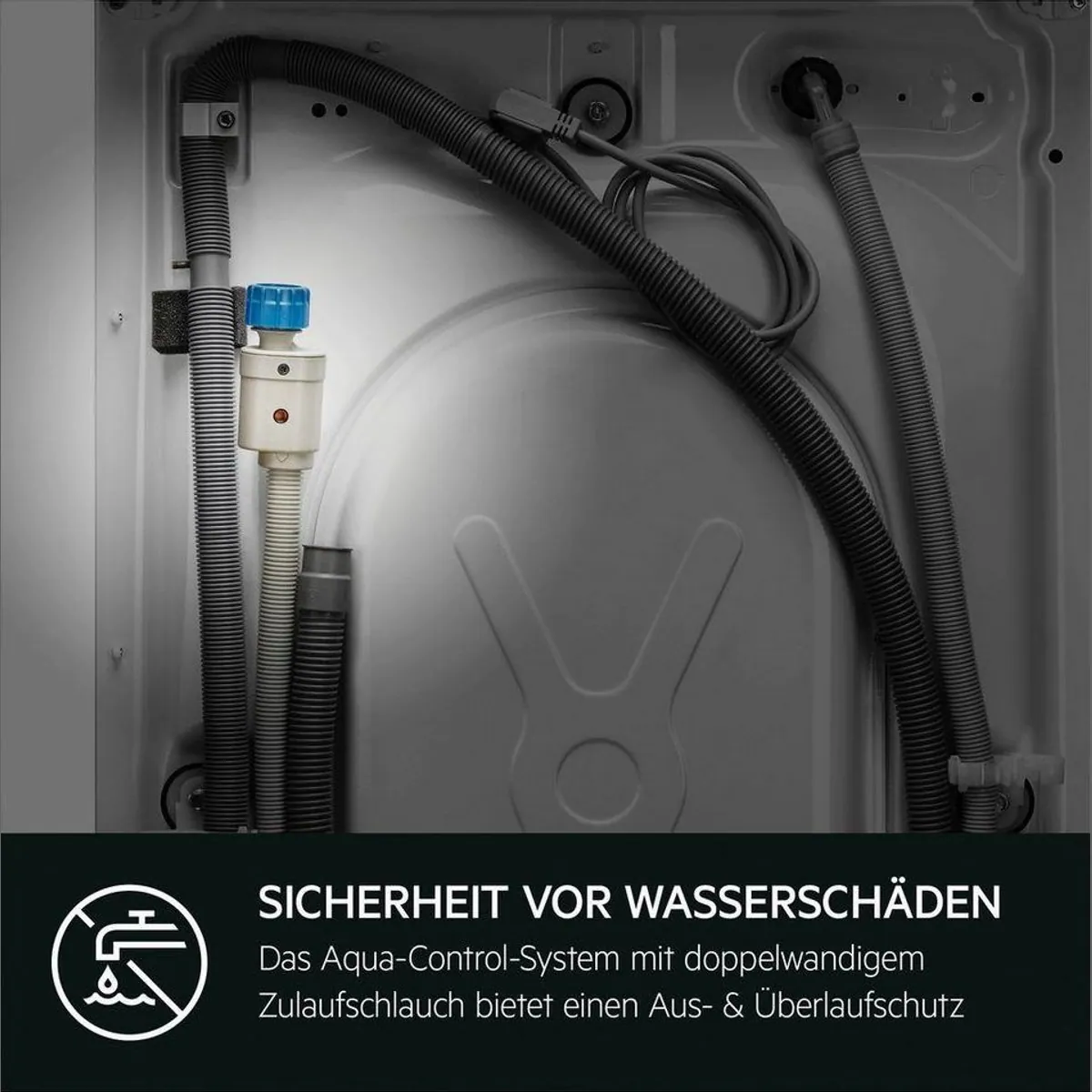 AEG LR6FA49FL Waschmaschine, 9 kg, 1400 U/min, Hygiene-Programm mit Dampf 4