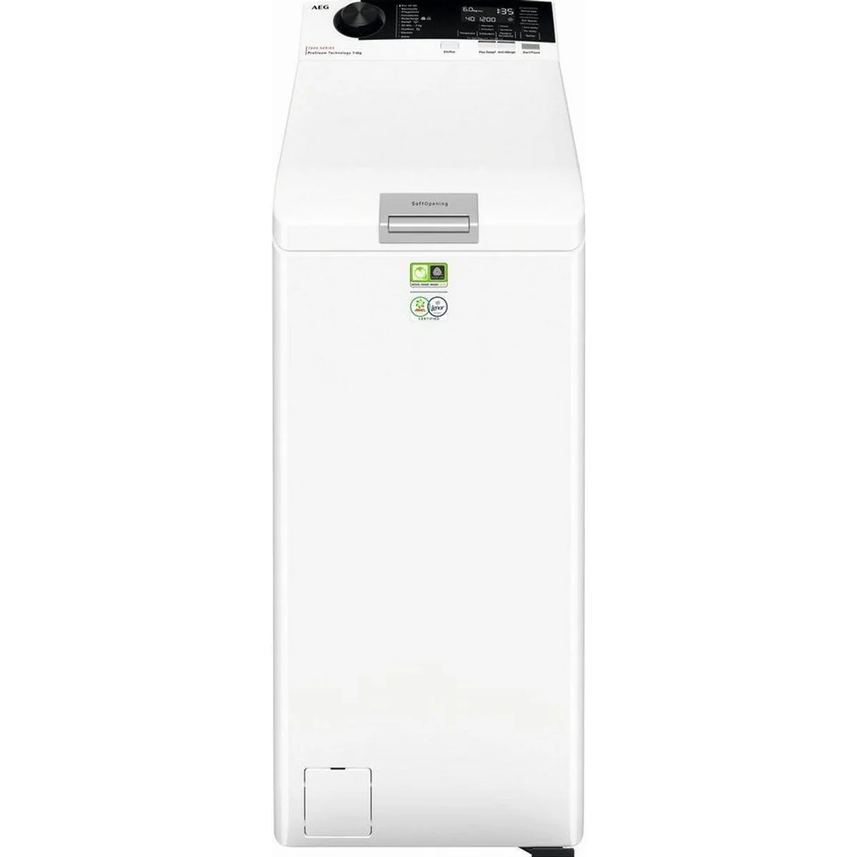 AEG LTR7A70260 Toplader-Waschmaschine, 6 kg, 1200 U/min, ProSteam-Dampffunktion