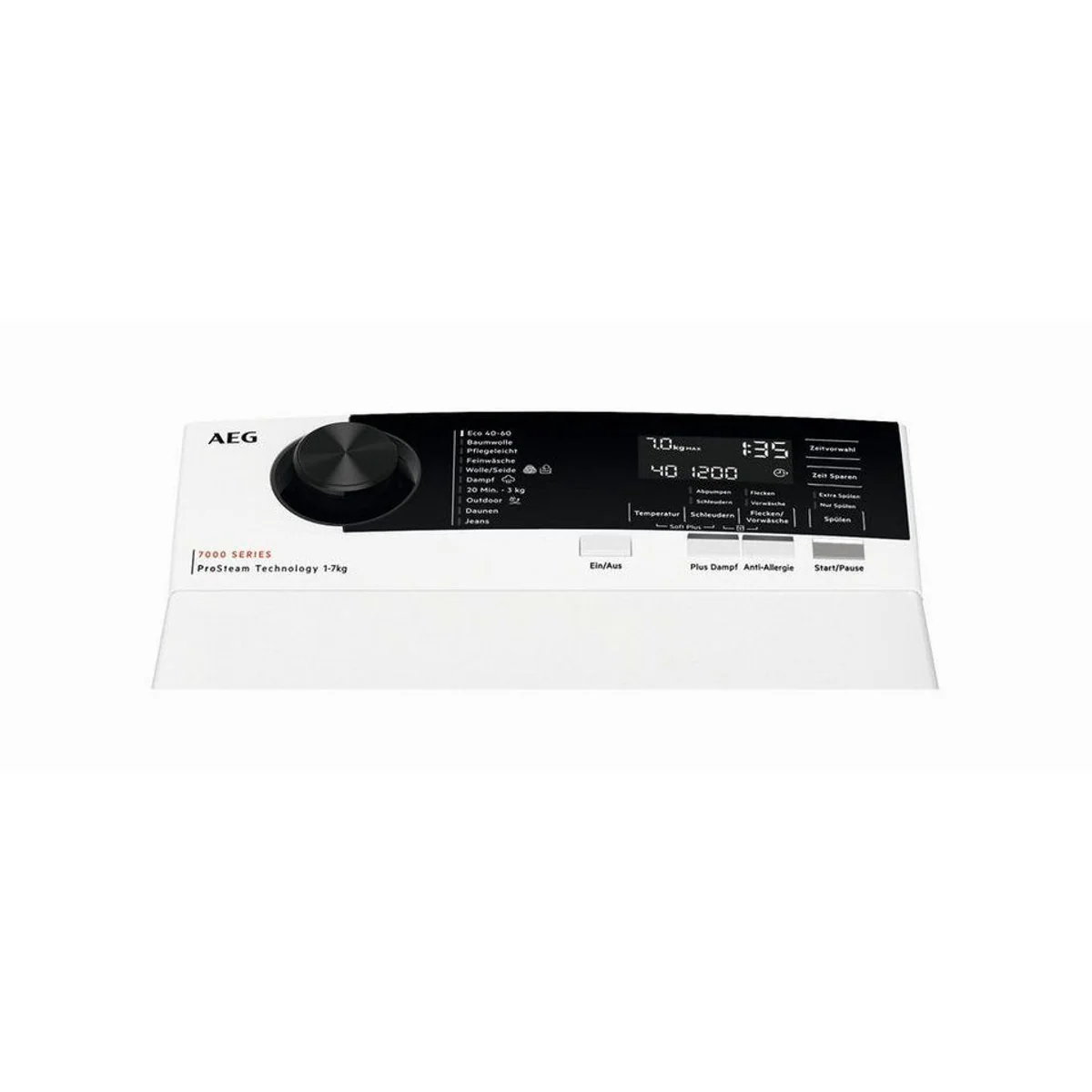 AEG LTR7A37STL Toplader, 7 kg, 1300 U/min, ProSteam Dampfauffrischung 2