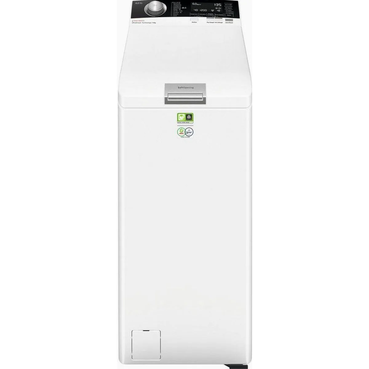 AEG LTR7A56STL Toplader-Waschmaschine, 6 kg, 1500 U/min, ProSteam-Dampffunktion