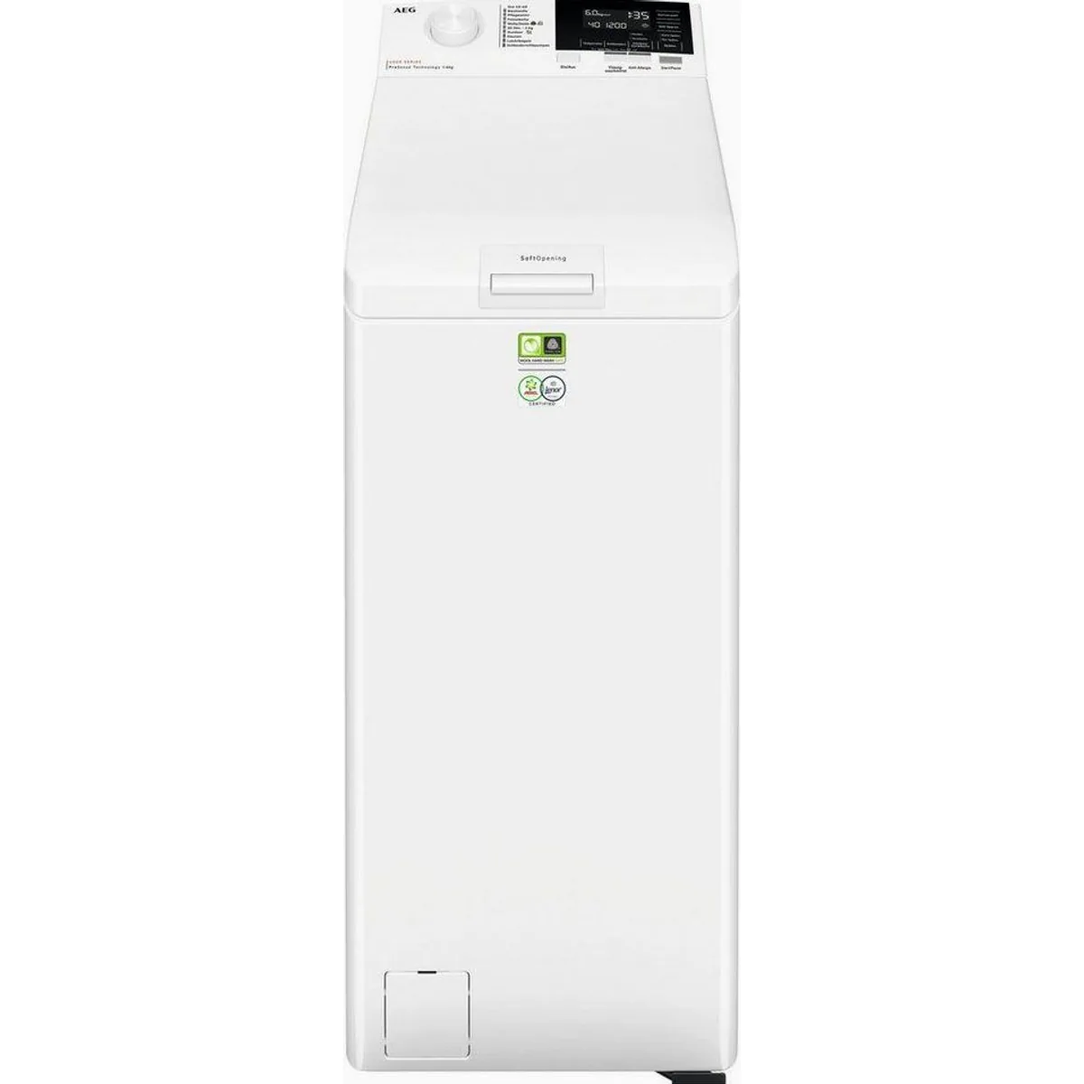 AEG LTR6A360TL Toplader-Waschmaschine, 6 kg, 1300 U/min, Anti-Allergie-Programm