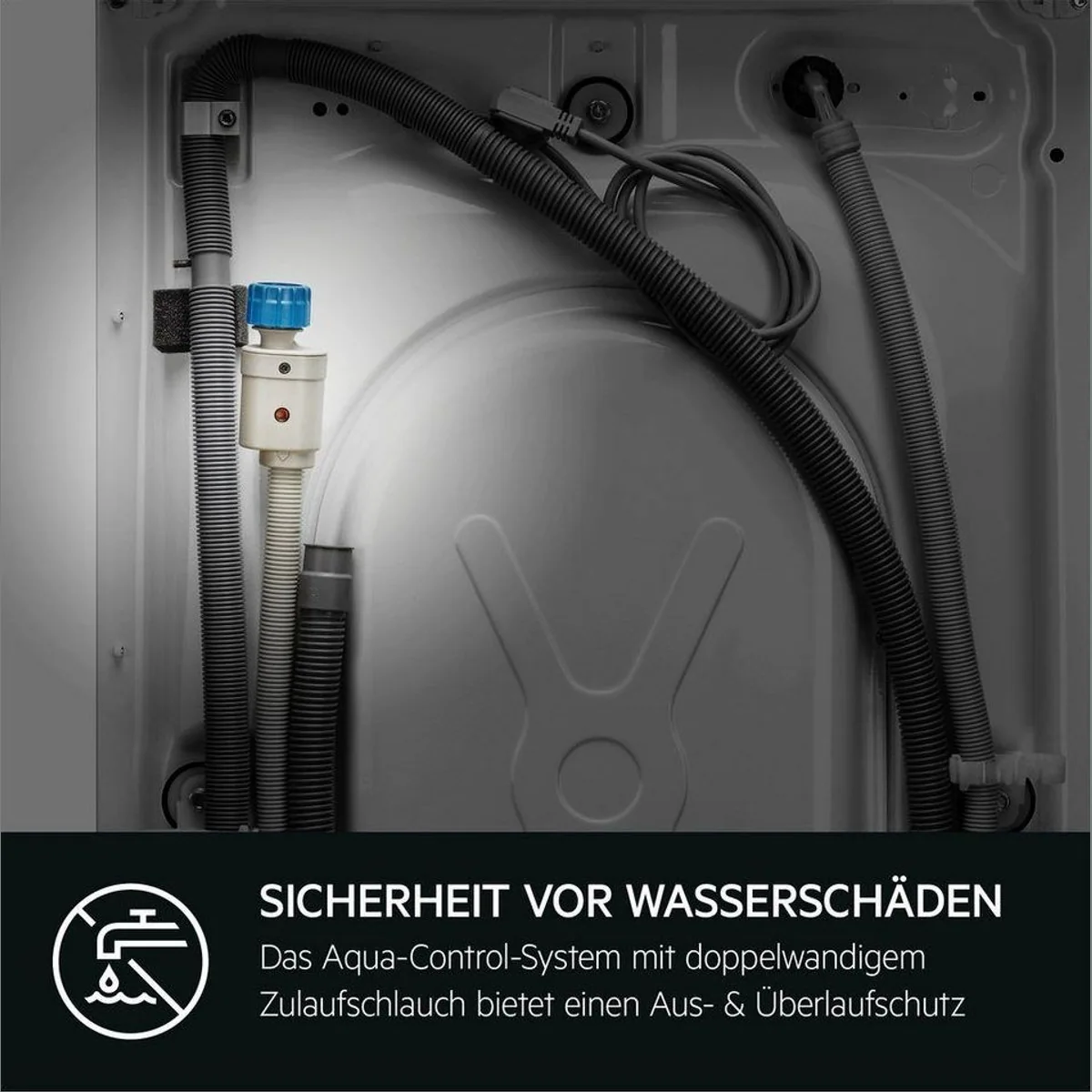 AEG LTR6A360TL Toplader-Waschmaschine, 6 kg, 1300 U/min, Anti-Allergie-Programm 5