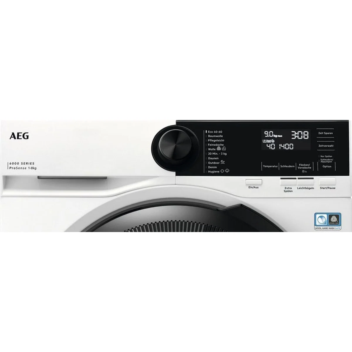 AEG LR6A65480 Waschmaschine, 8 kg, 1400 U/min, Hygienefunktion mit Dampf 2