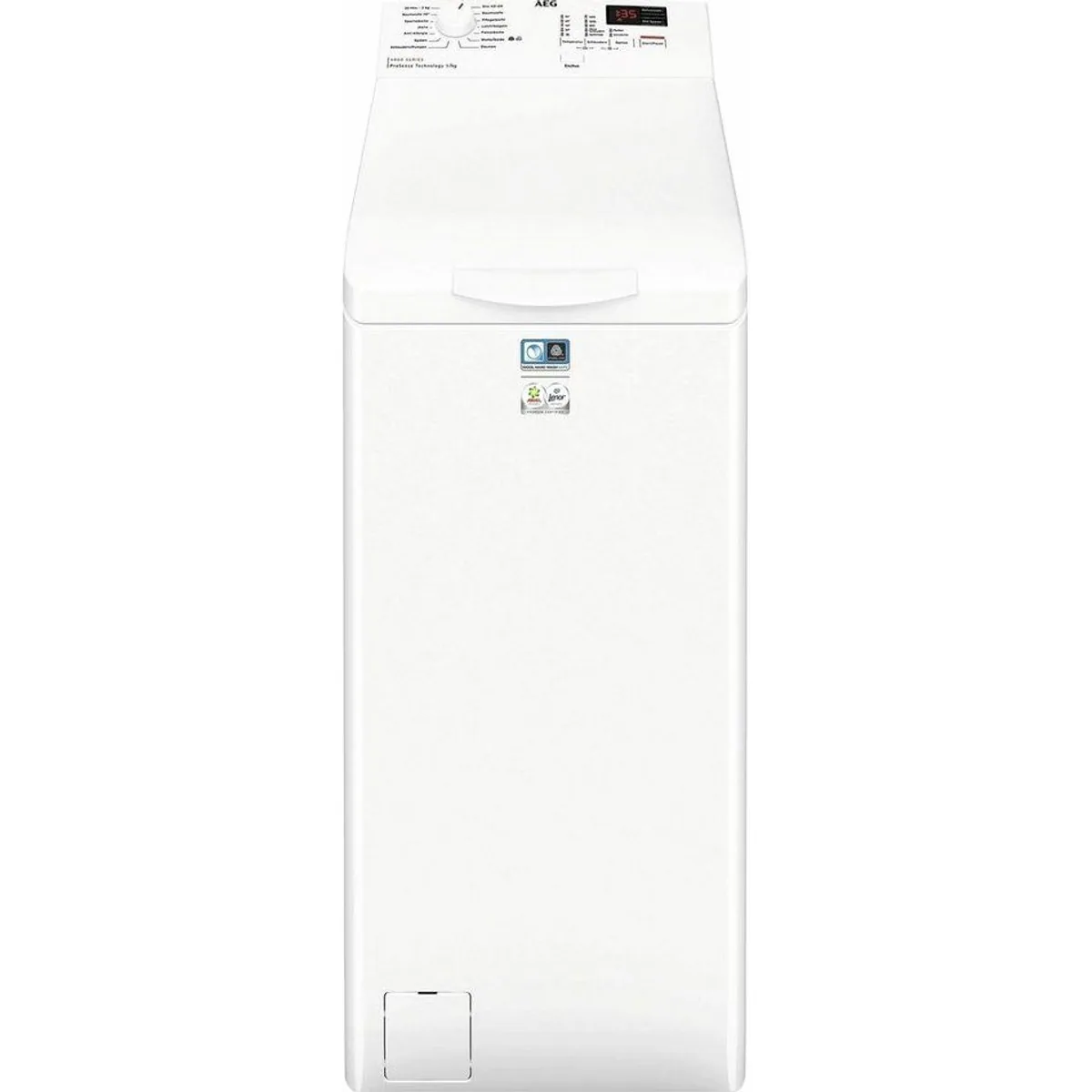 AEG LTR6N40270 Waschmaschine Toplader, 7 kg, 1200 U/min, Anti-Allergie-Programm