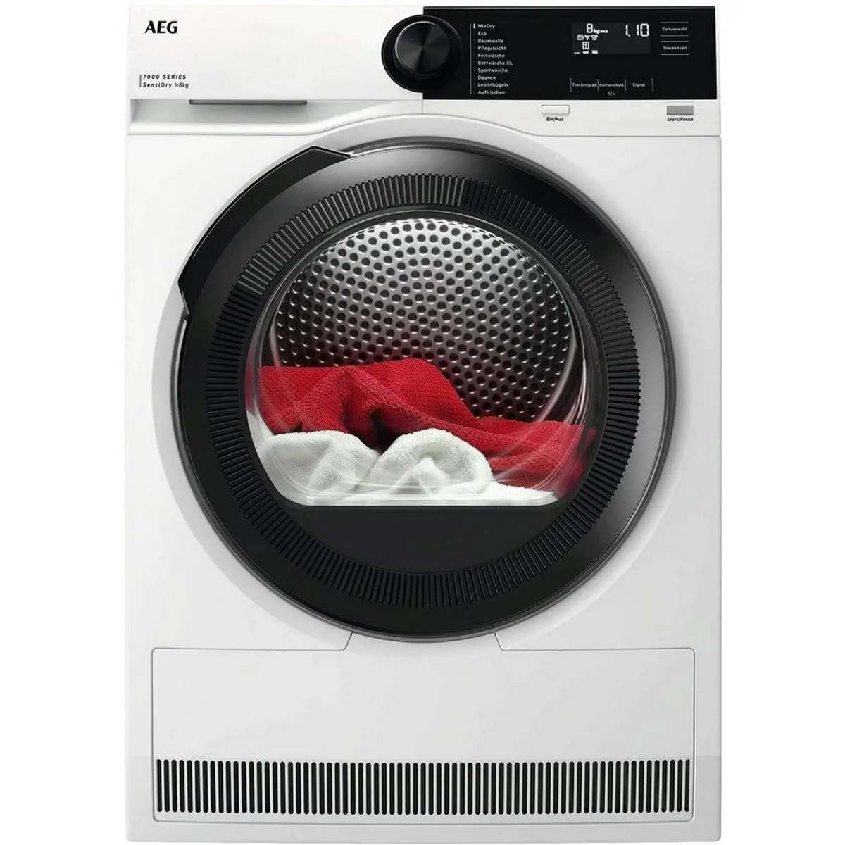 AEG Wärmepumpentrockner 7000 SensiDry TR7TC86, schonend bei niedrigen Temperaturen