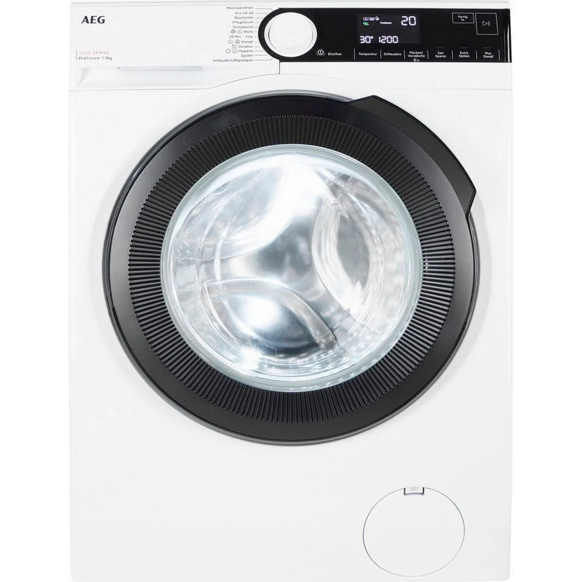 AEG Waschmaschine 7000 ProSteam LR7GA49FL, 9 kg, 1400 U/min, Dampffunktion 2