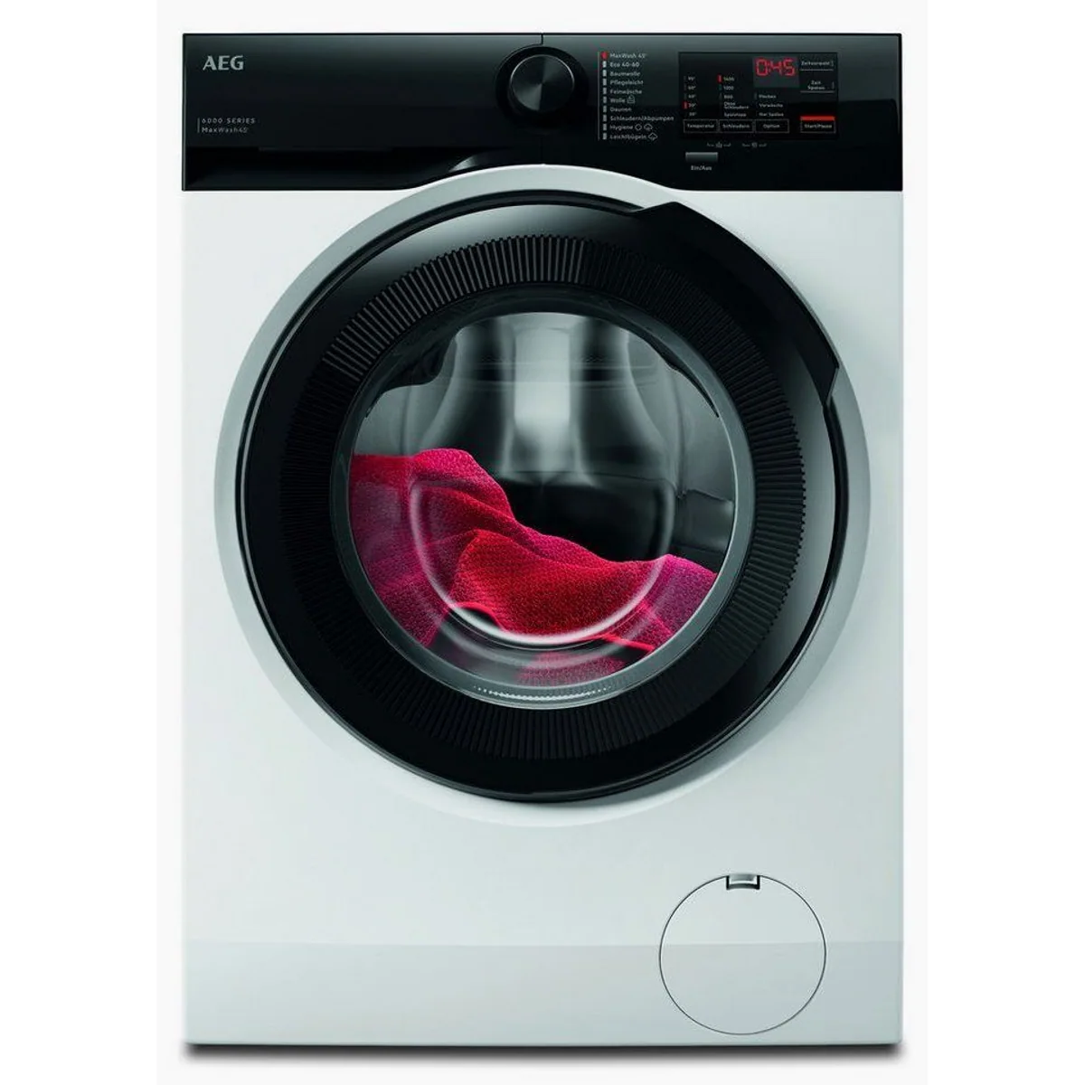 AEG LR6A5E480 Waschmaschine, 8 kg Fassungsvermögen, 1400 U/min, energieeffizient