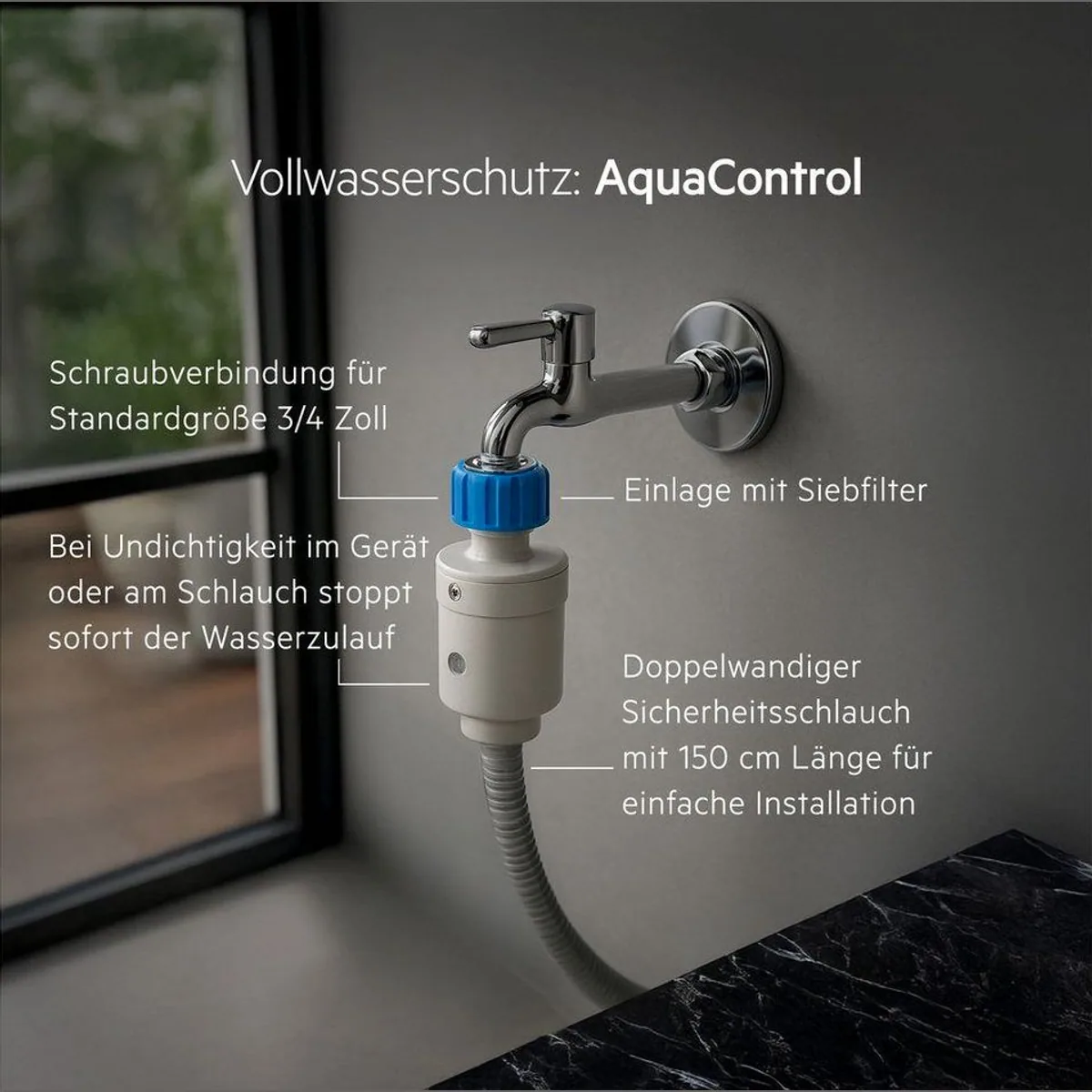 AEG LR6A5E480 Waschmaschine, 8 kg Fassungsvermögen, 1400 U/min, energieeffizient 3