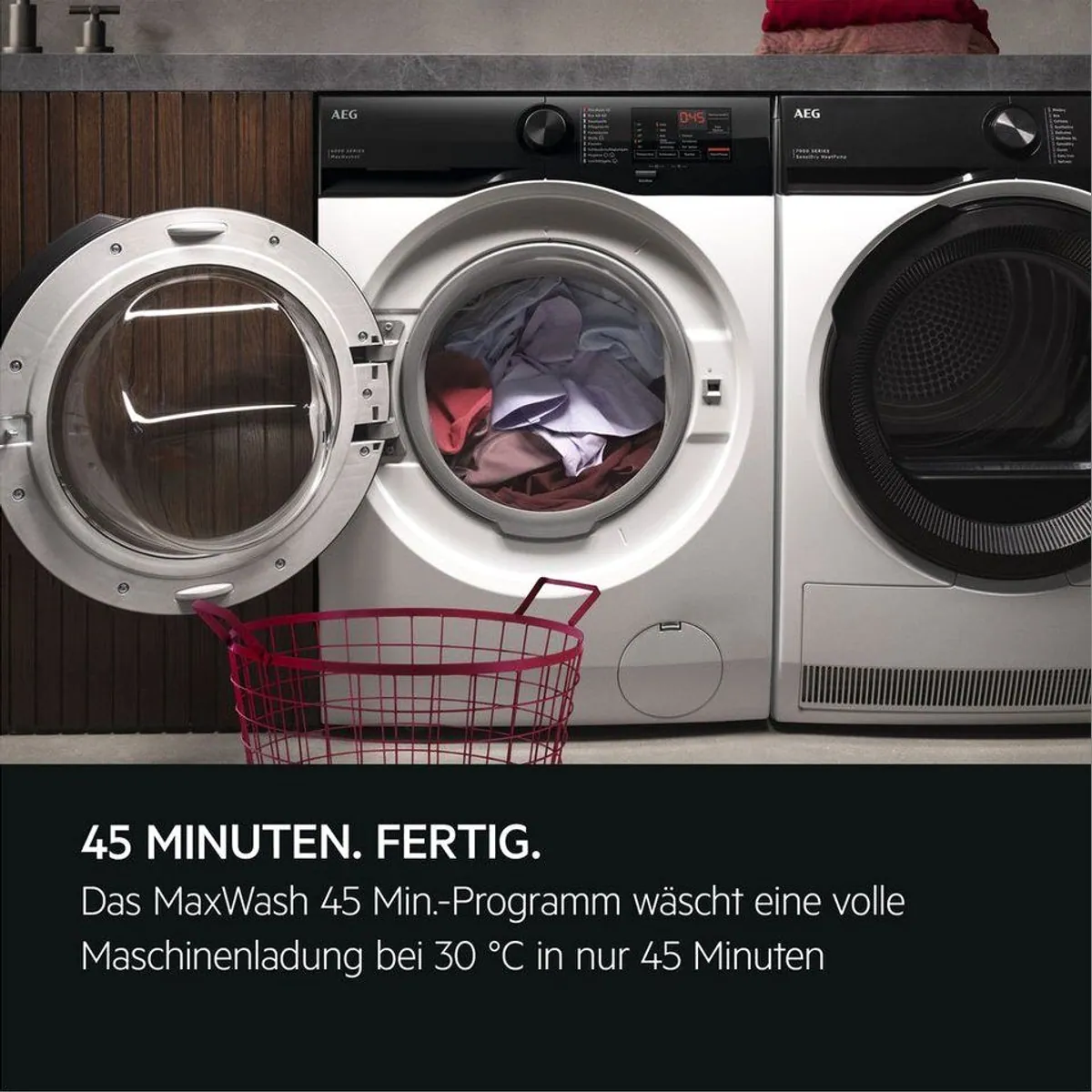 AEG Waschmaschine 6000 MaxWash LR6A5E400, 10 kg, 1400 U/min 3