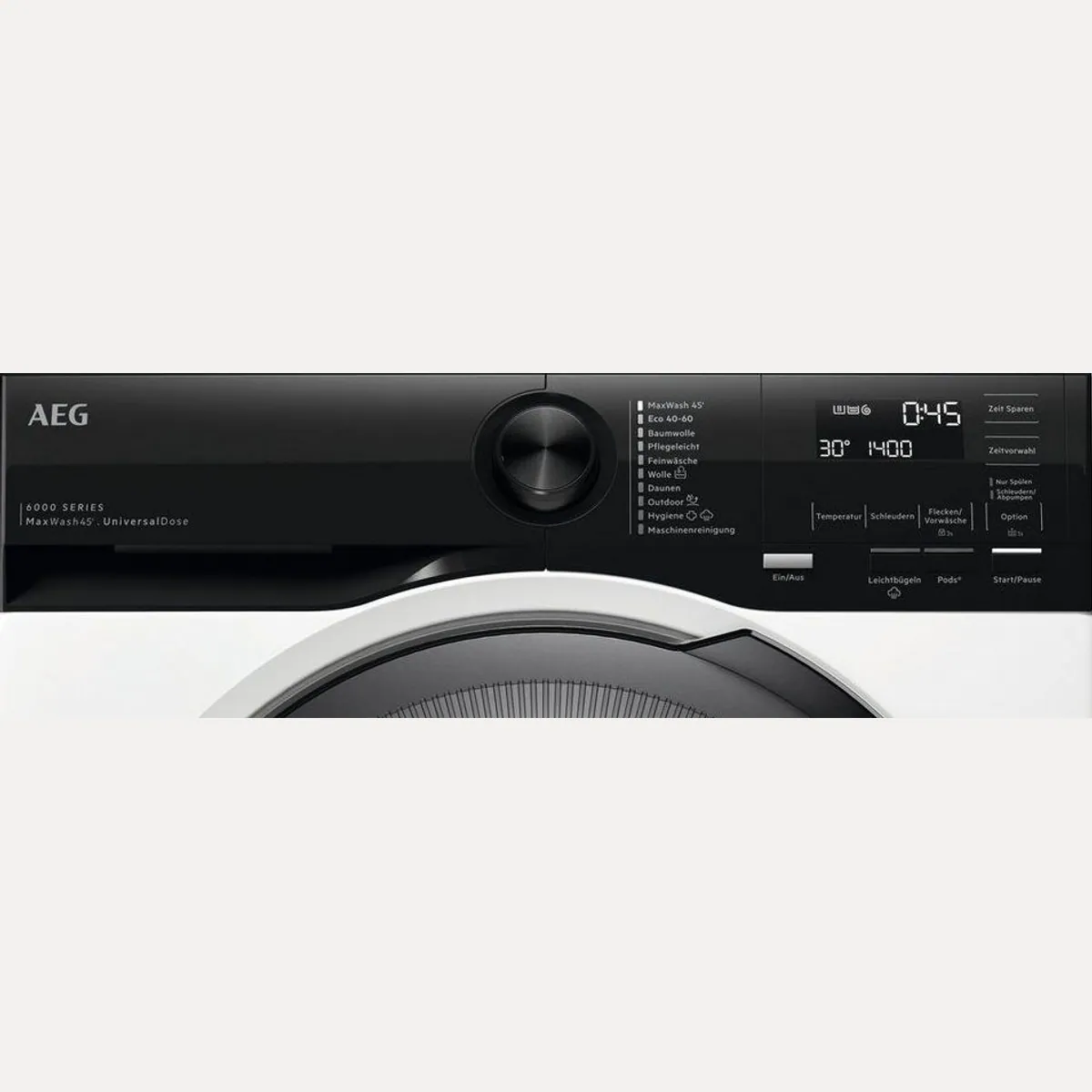 AEG Waschmaschine LR6EE49FL, 9 kg, 1400 U/min, schnelle Waschgänge – KI WashAssist, Nachlegefunktion 2