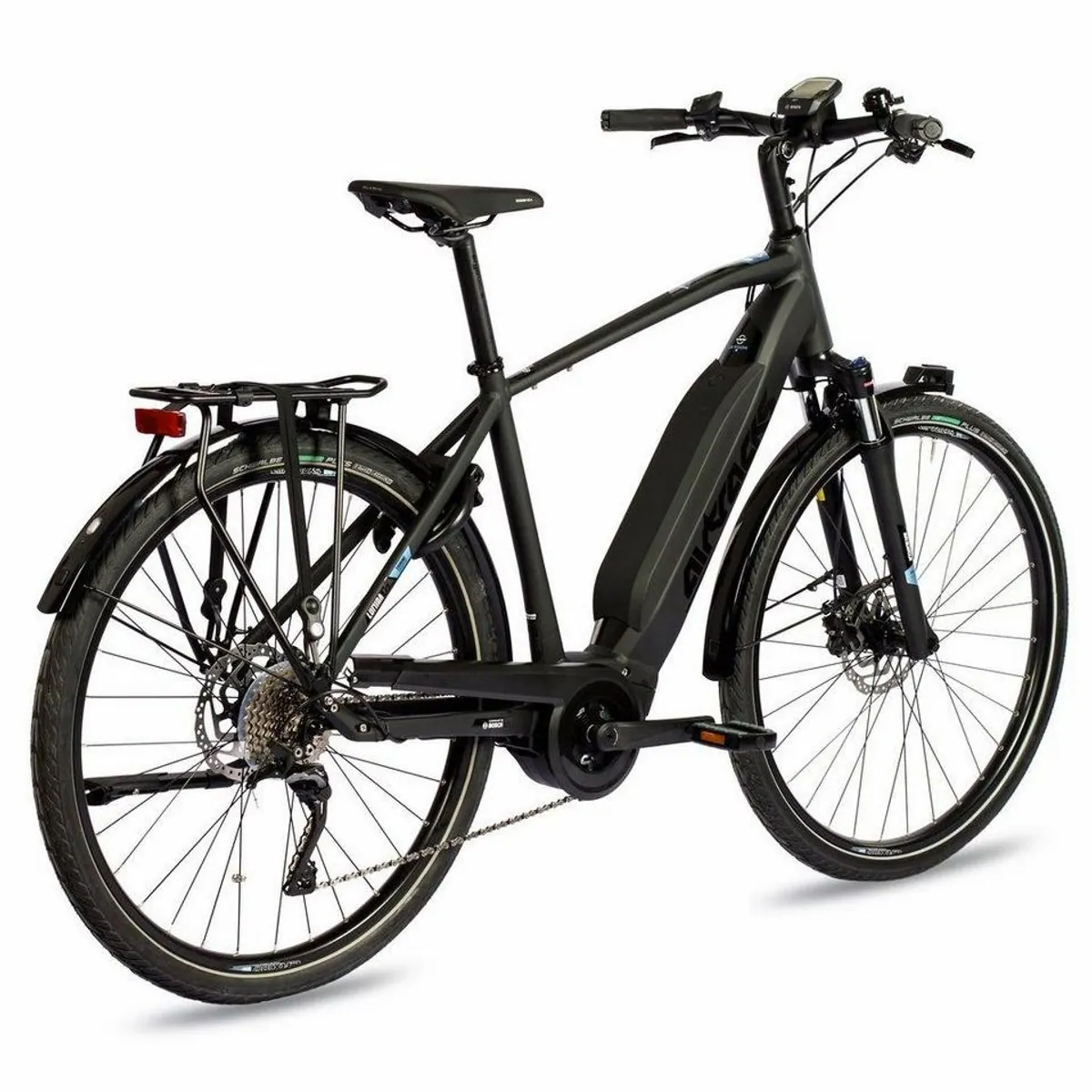 Airtracks E-Bike LUMINA, 28 Zoll Herren Trekkingrad mit Bosch Antrieb — 10-Gang Schaltung, komfortable Federgabel, starke Bremsen 3