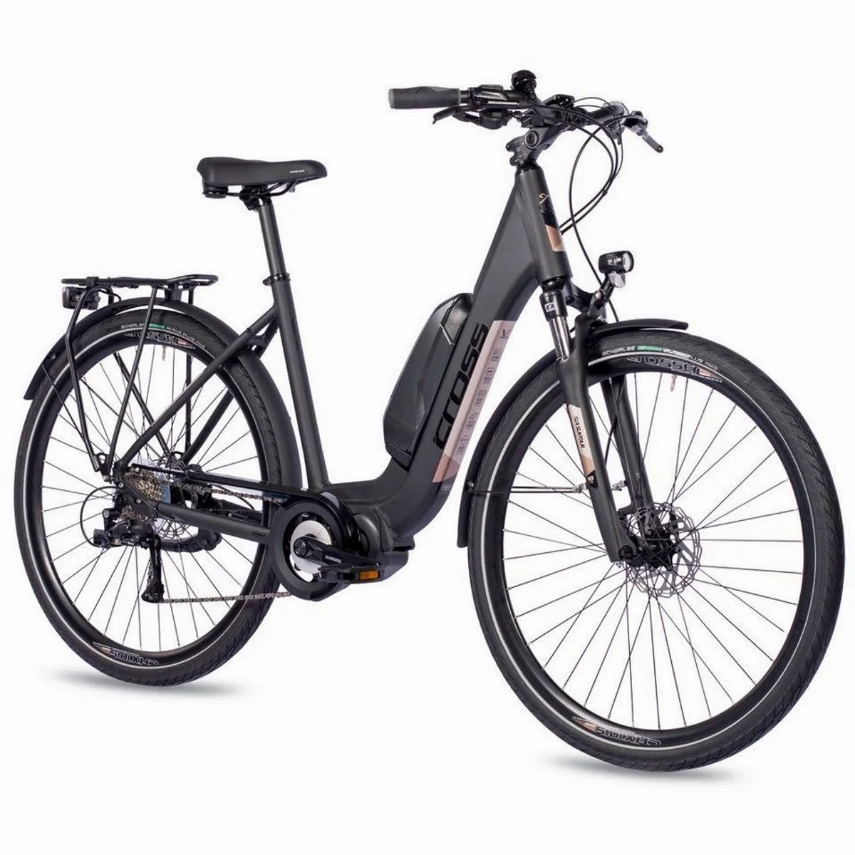 Airtracks V-Tron E-Bike Trekkingrad, 28 Zoll, Shimano STePS E5000, 9 Gang 2