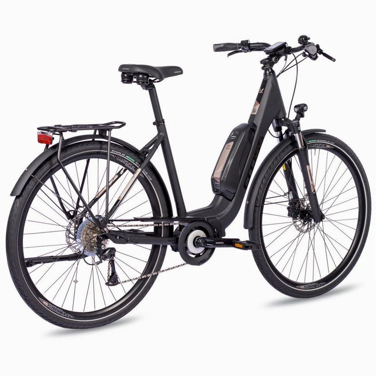 Airtracks V-Tron E-Bike Trekkingrad, 28 Zoll, Shimano STePS E5000, 9 Gang 4
