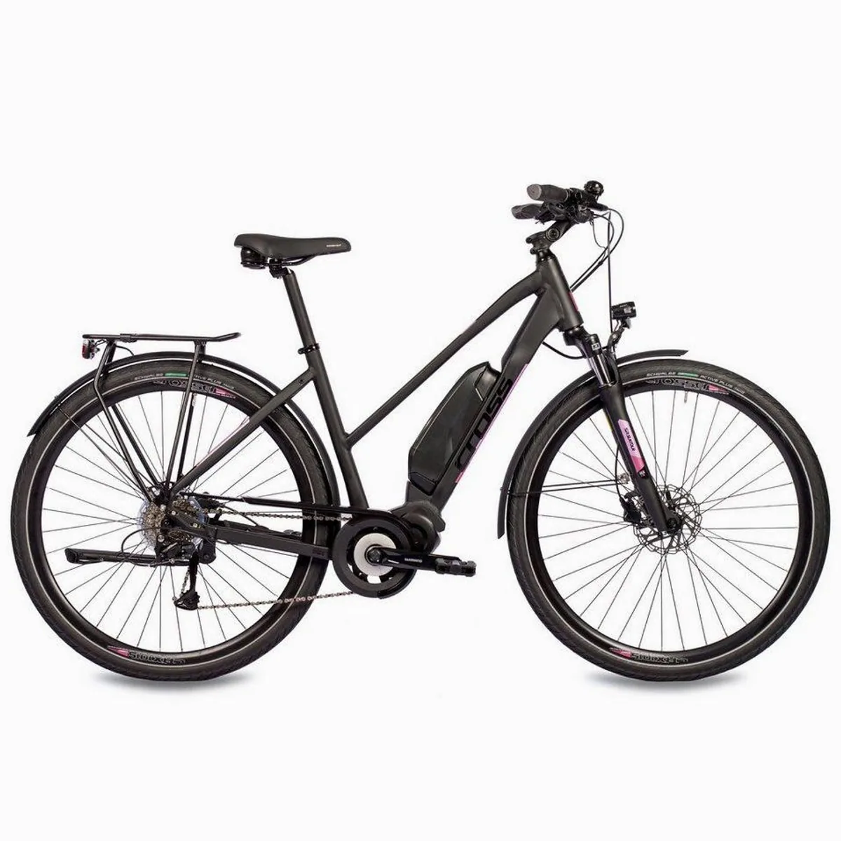 Airtracks V-Tron Damen E-Bike, Shimano STePS E5000, 28 Zoll, 9 Gang, Komfortabel und Leistungsstark