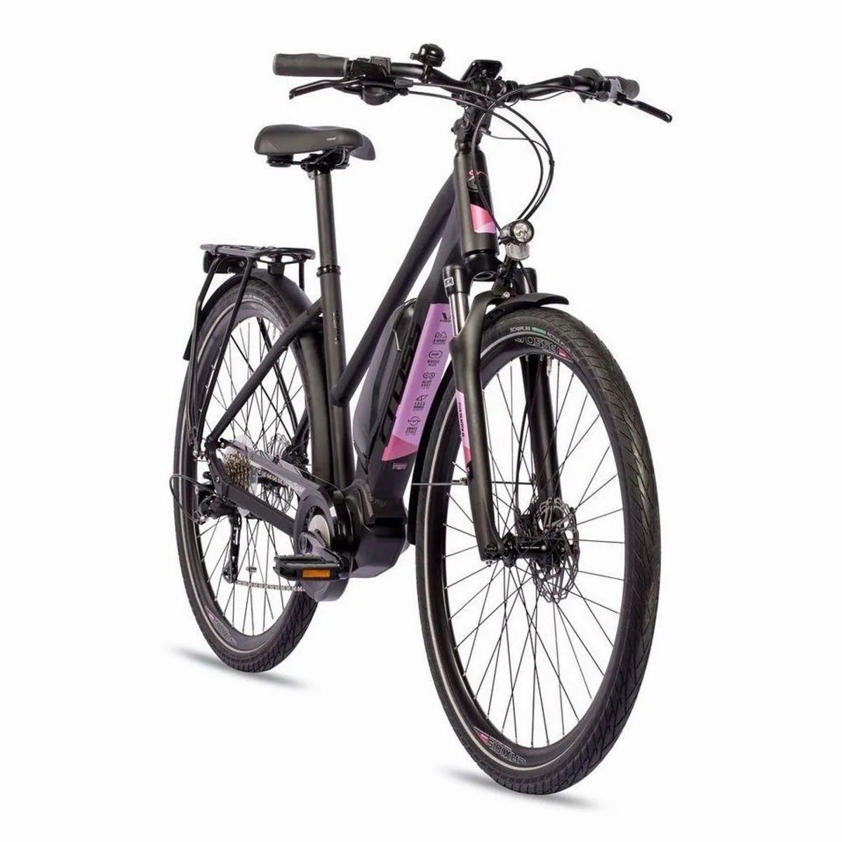 Airtracks V-Tron Damen E-Bike, Shimano STePS E5000, 28 Zoll, 9 Gang, Komfortabel und Leistungsstark 3
