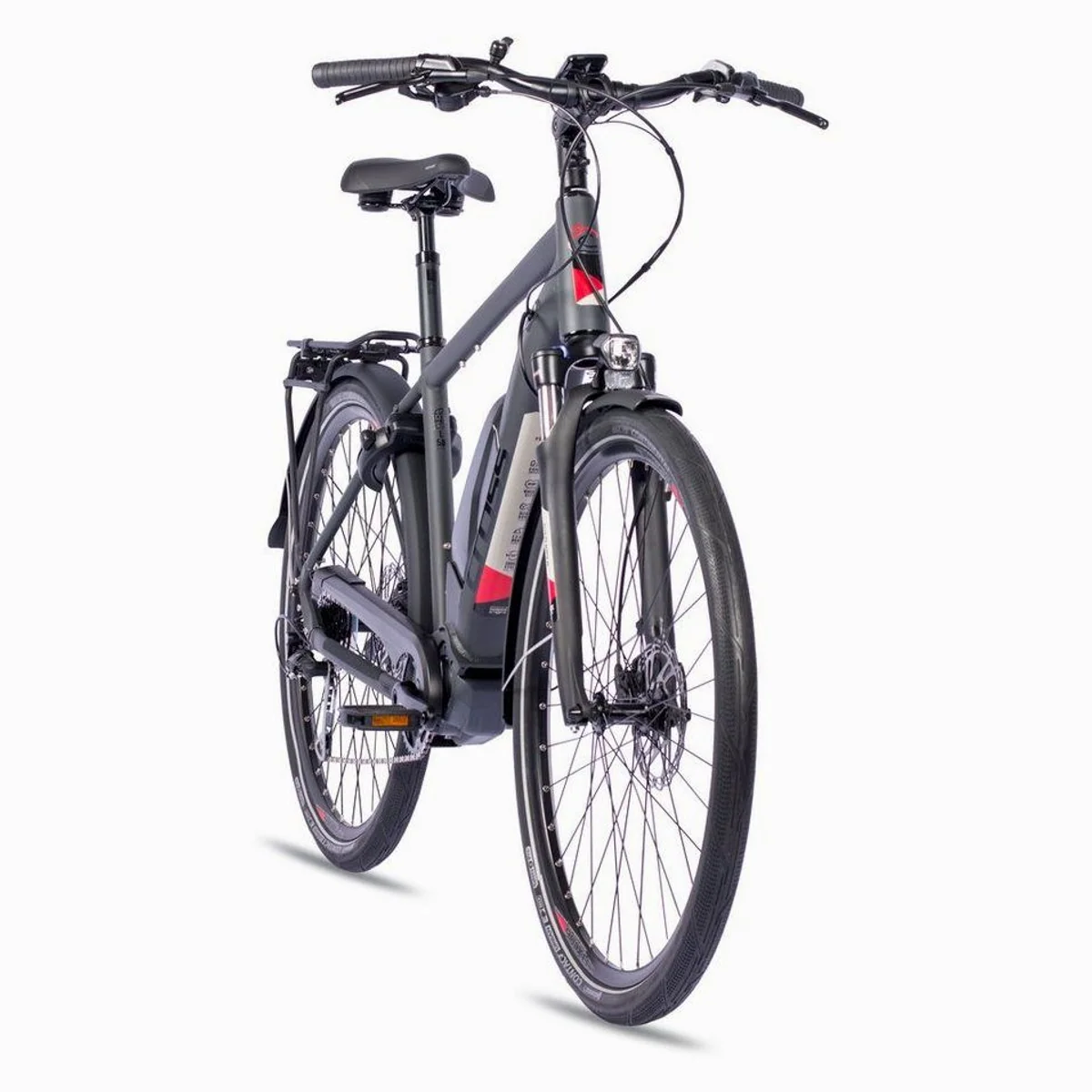 Airtracks X-Tron SR1 E-Bike, leistungsstarker Mittelmotor, 9-Gang-Schaltung 3