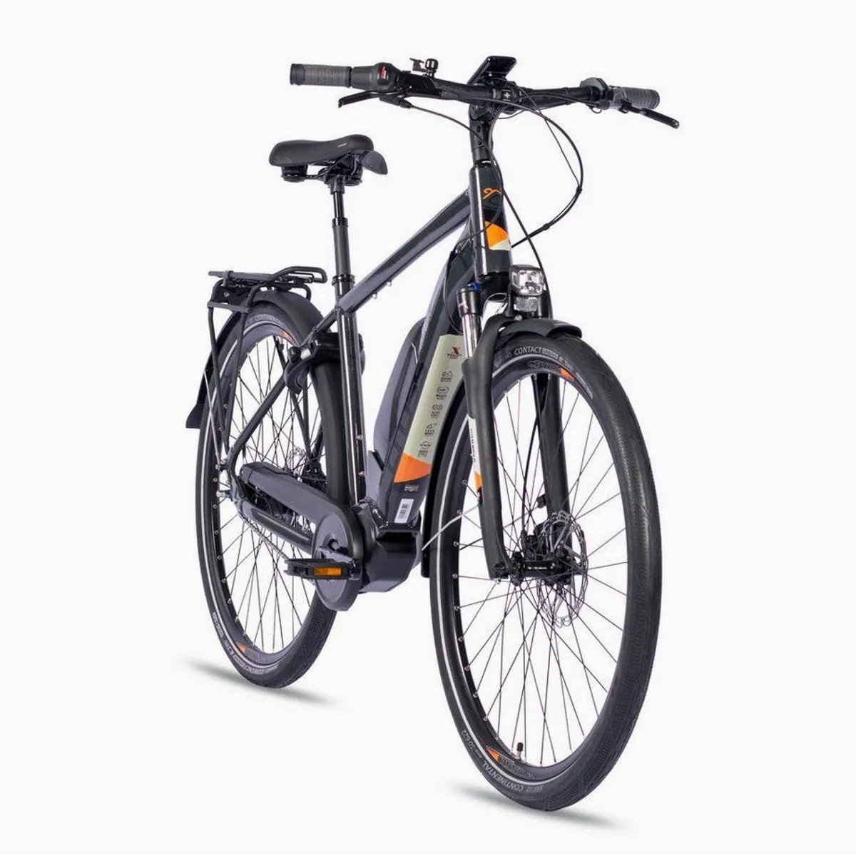 Airtracks X-Tron SR2 E-Bike, 28 Zoll, 5-Gang Shimano Nexus — Komfortabel, leistungsstark, urban 3