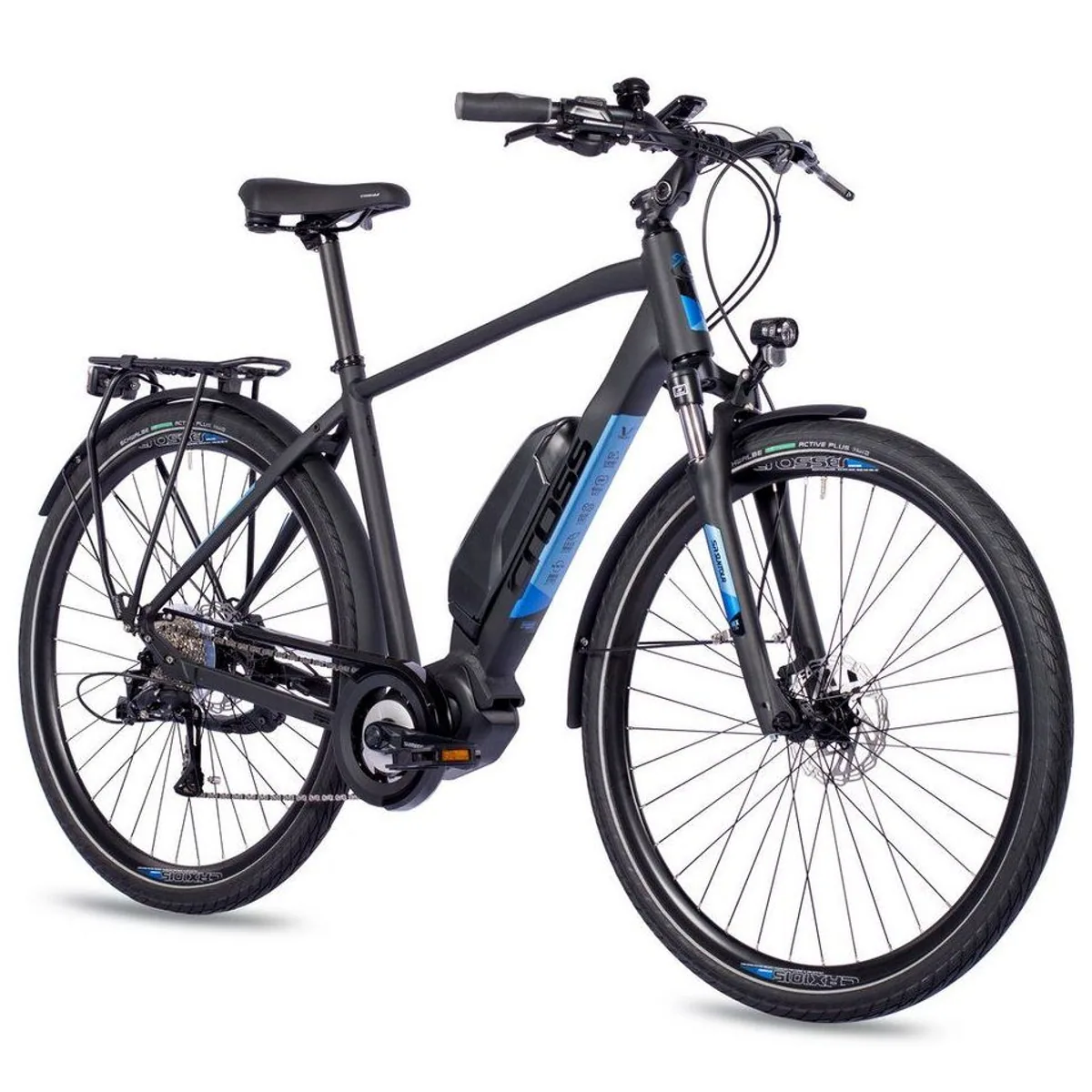 Airtracks V-Tron E-Bike Trekkingrad 28 Zoll, leistungsstarker Shimano Mittelmotor 2