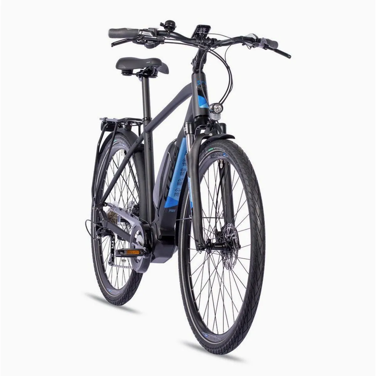 Airtracks V-Tron E-Bike Trekkingrad 28 Zoll, leistungsstarker Shimano Mittelmotor 3