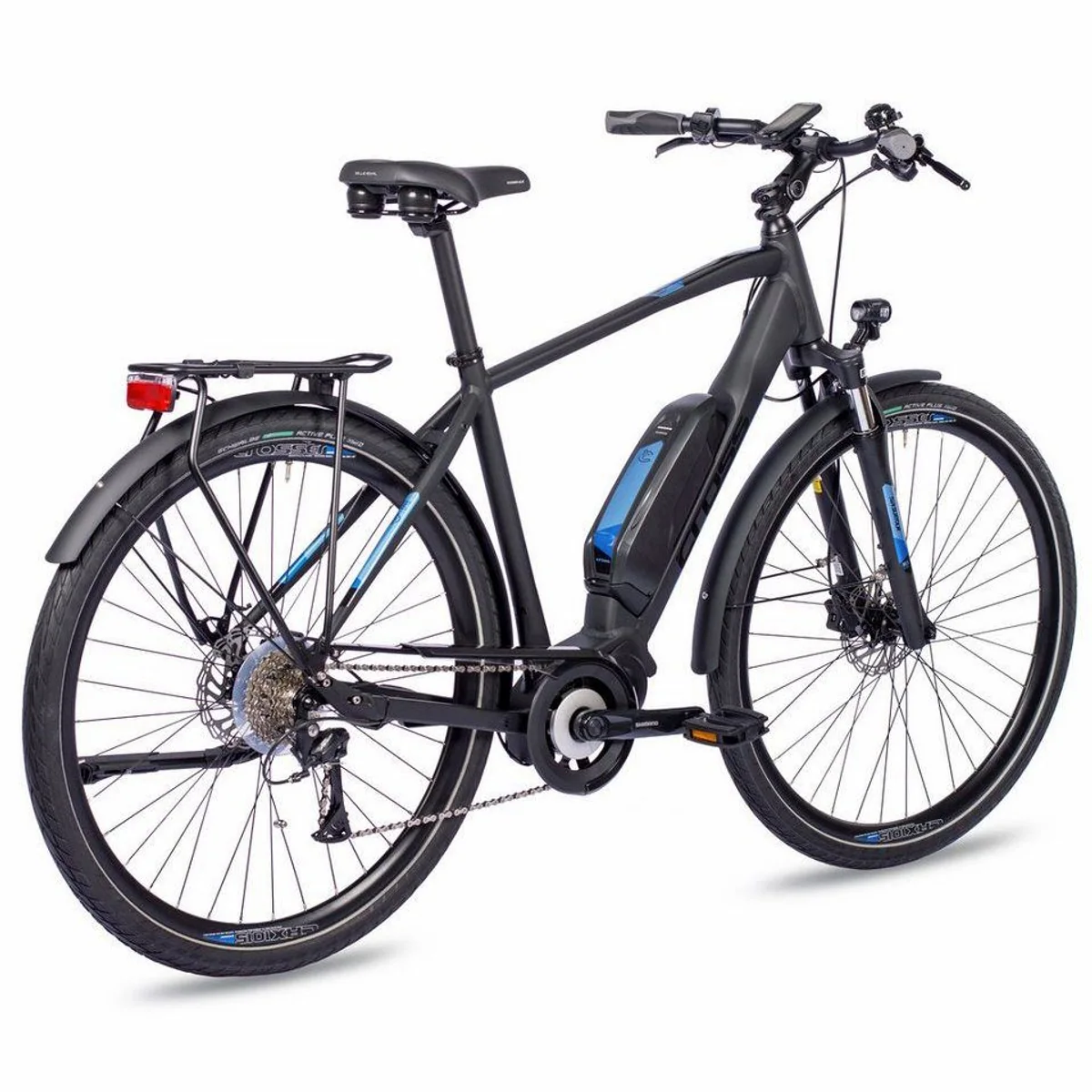 Airtracks V-Tron E-Bike Trekkingrad 28 Zoll, leistungsstarker Shimano Mittelmotor 4