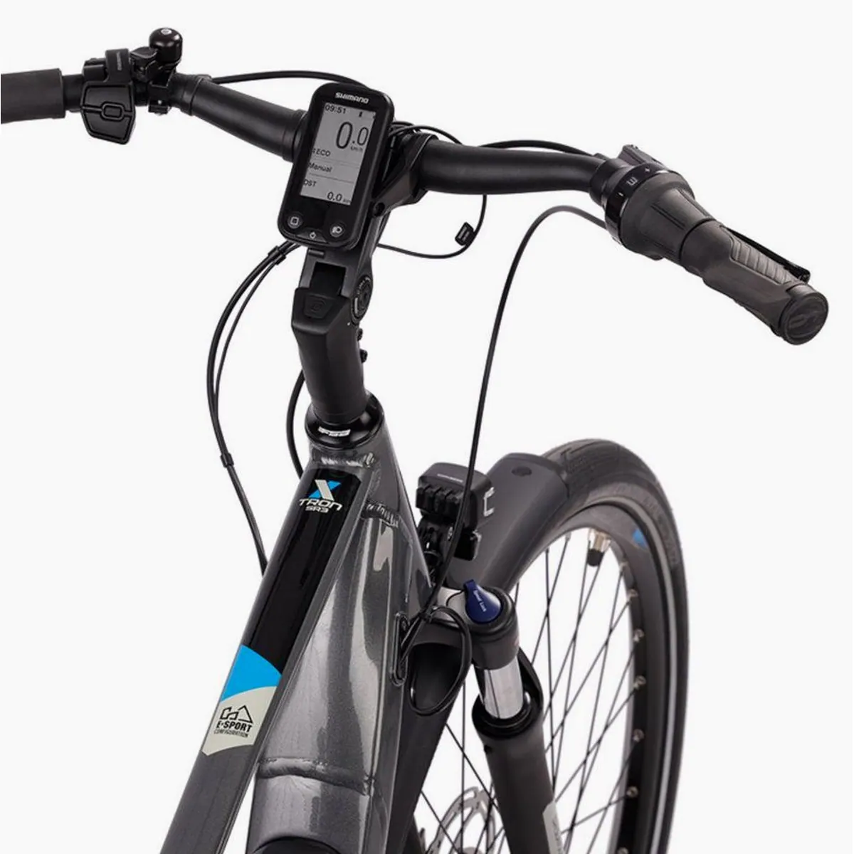 Airtracks X-Tron SR3 E-Bike, 28 Zoll, SHIMANO STEPS E5000 Mittelmotor 3