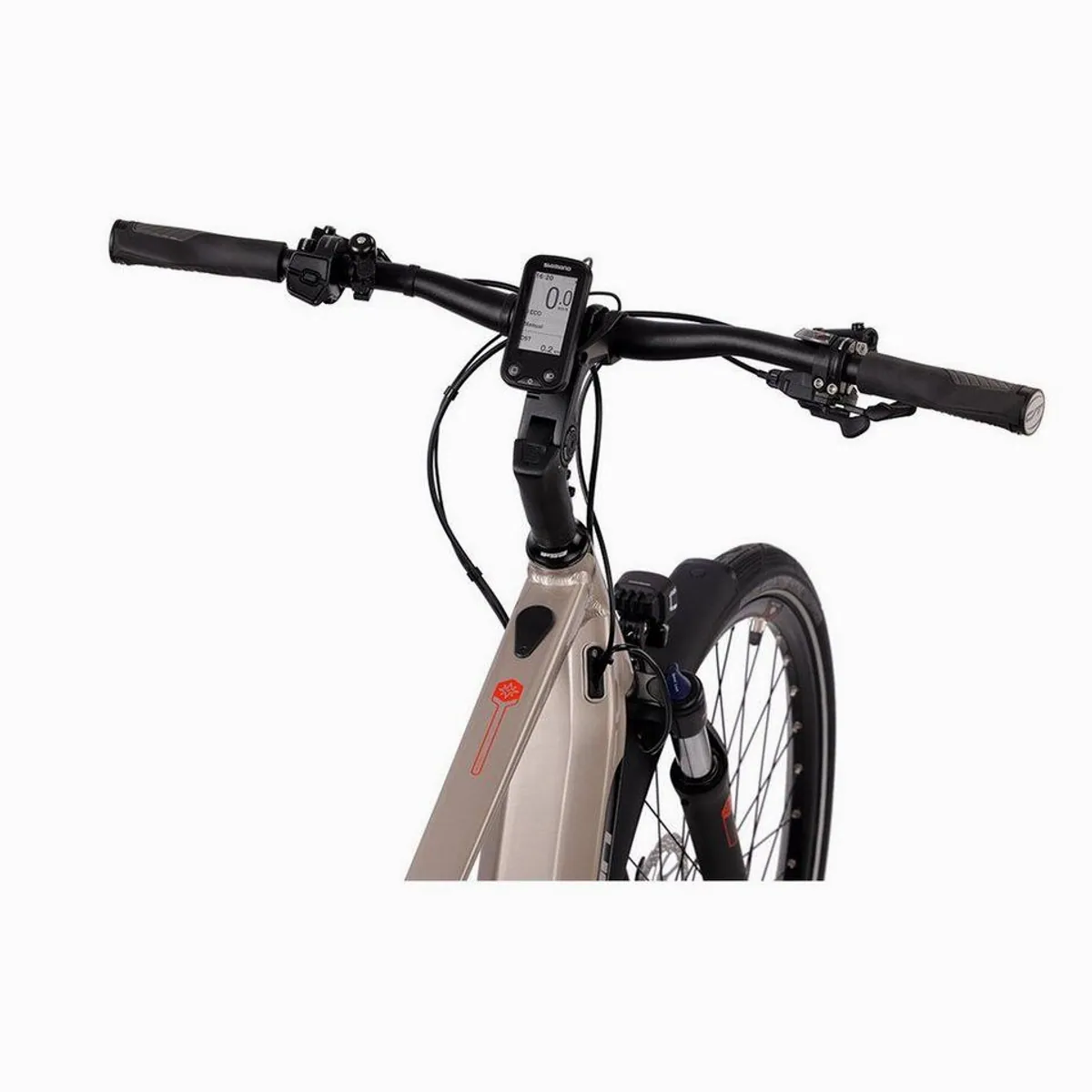 Airtracks e-TOURING 12.8 E-Bike, leistungsstarker Mittelmotor, 10-Gang Shimano Schaltung 3