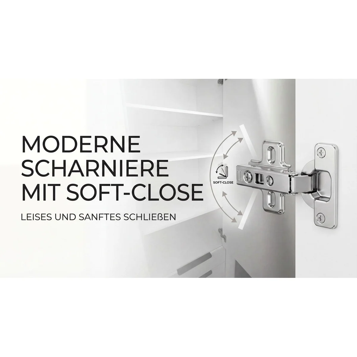 FALKEN Drehtürenschrank, geräumig mit Schubladen – 200 cm Breite 3