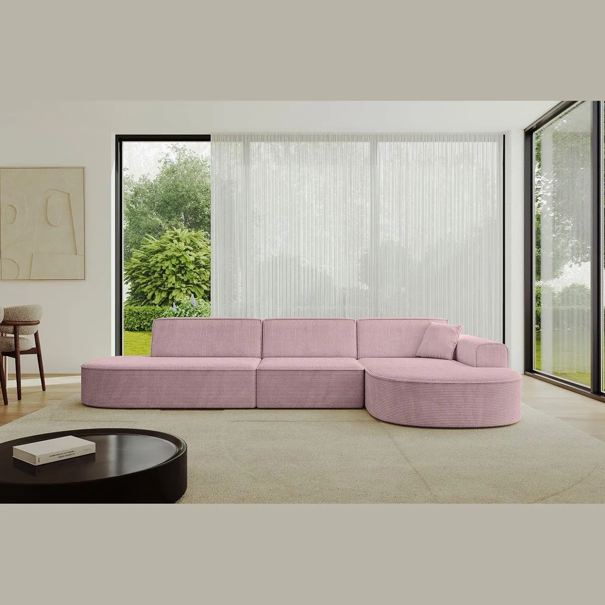 ALTDECOR Ecksofa MARI-L2, vielseitige L-Form, hoher Sitzkomfort, elegantes Design