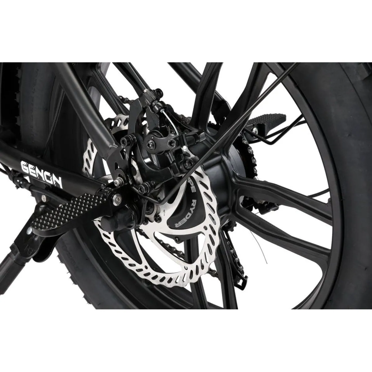 APE RYDER E-Bike Trekkingrad, 48V 15Ah Akku, Shimano 7-Gang, bis 80 km Reichweite 4