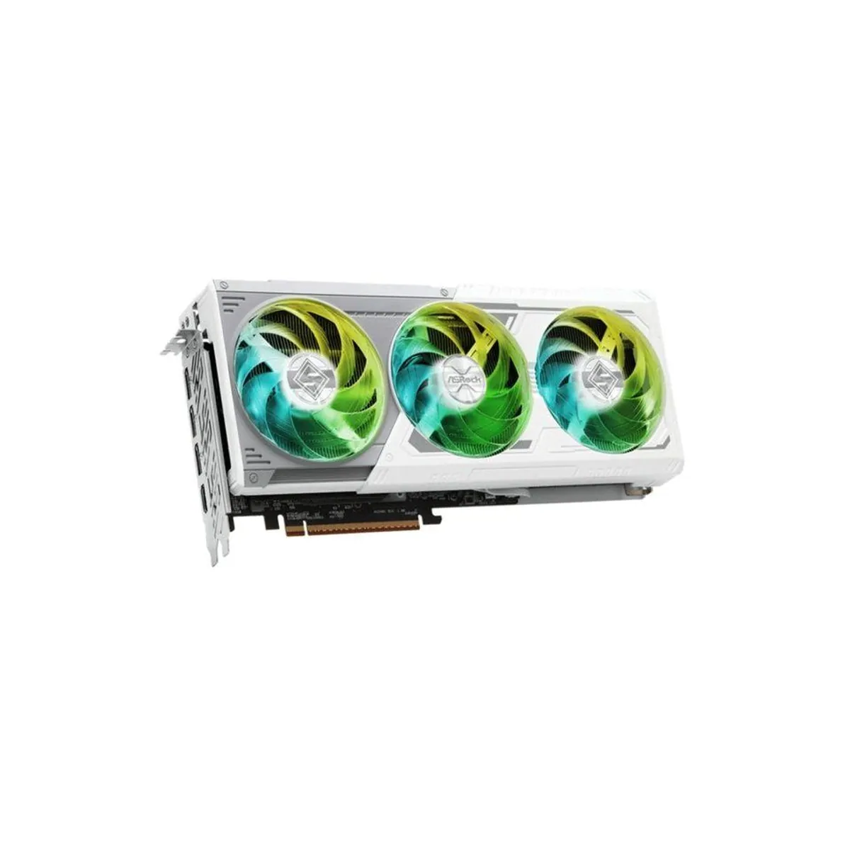 Asrock Radeon RX 9070 XT Grafikkarte, hohe Leistung, beeindruckende Grafik, effiziente Kühlung 3