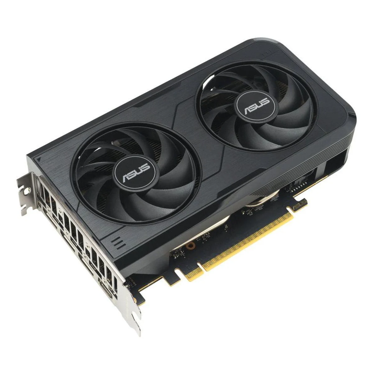 Asus DUAL-RTX5050-O8G Grafikkarte, hohe Leistung, kompakte Bauweise, effiziente Kühlung