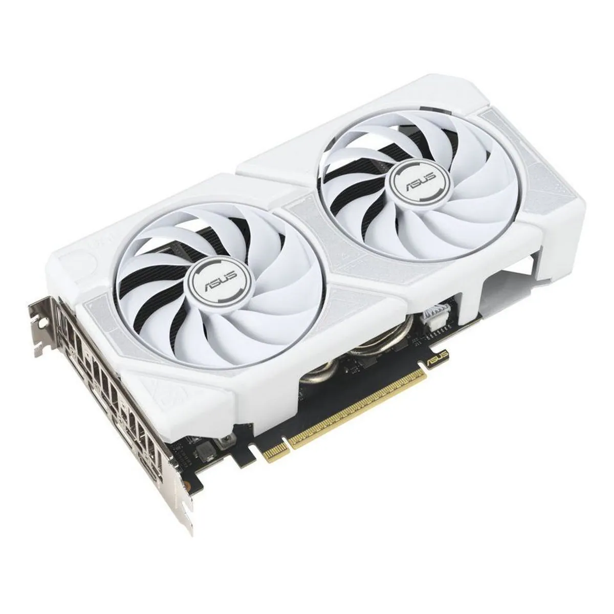 Asus DUAL-RTX5060TI-O16G-WHITE Grafikkarte, hohe Leistung, elegantes Design, leise Kühlung