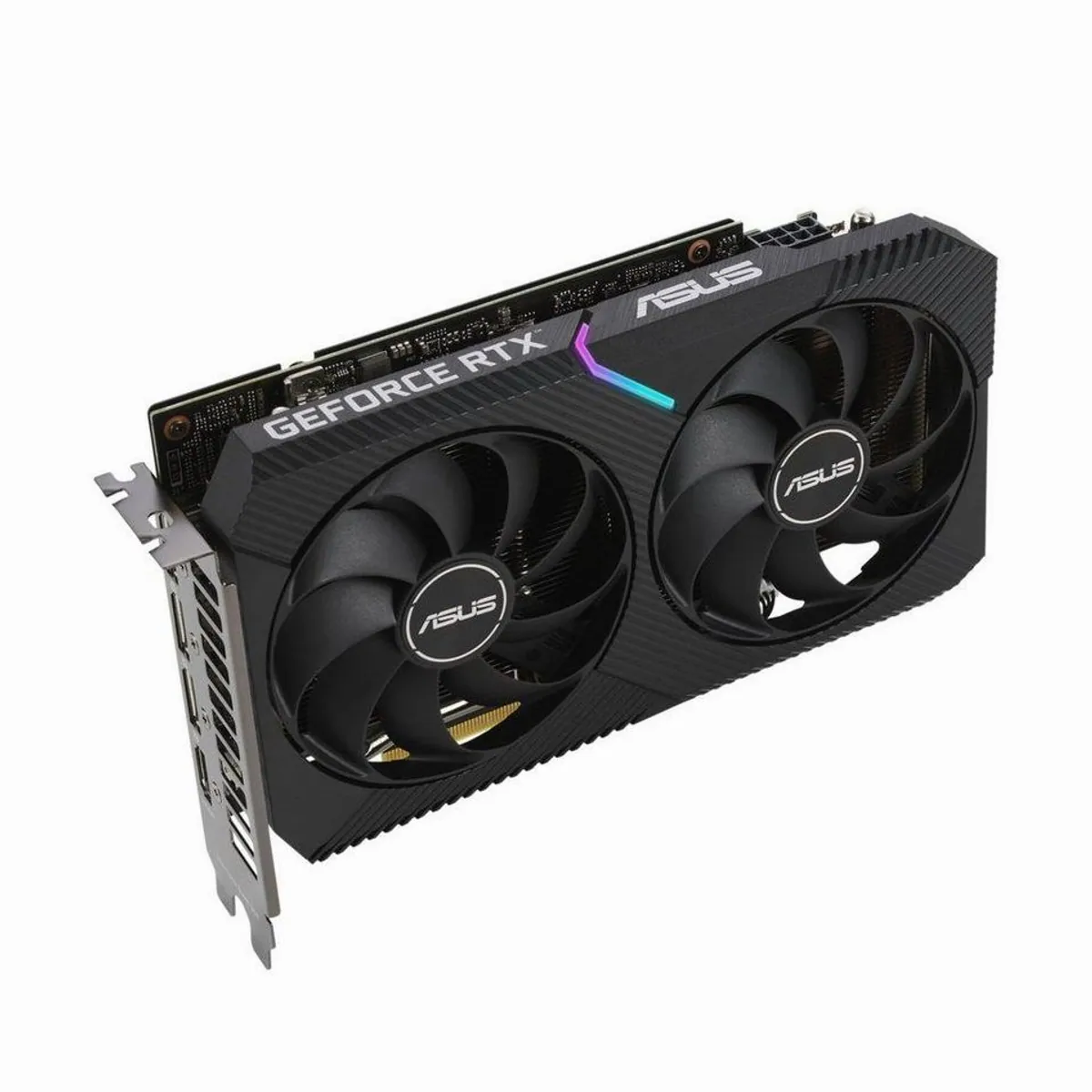 Asus DUAL-RTX3060-O12G-V2 Grafikkarte, leistungsstarke Grafik, optimierte Kühlung, kompakte Bauweise 3