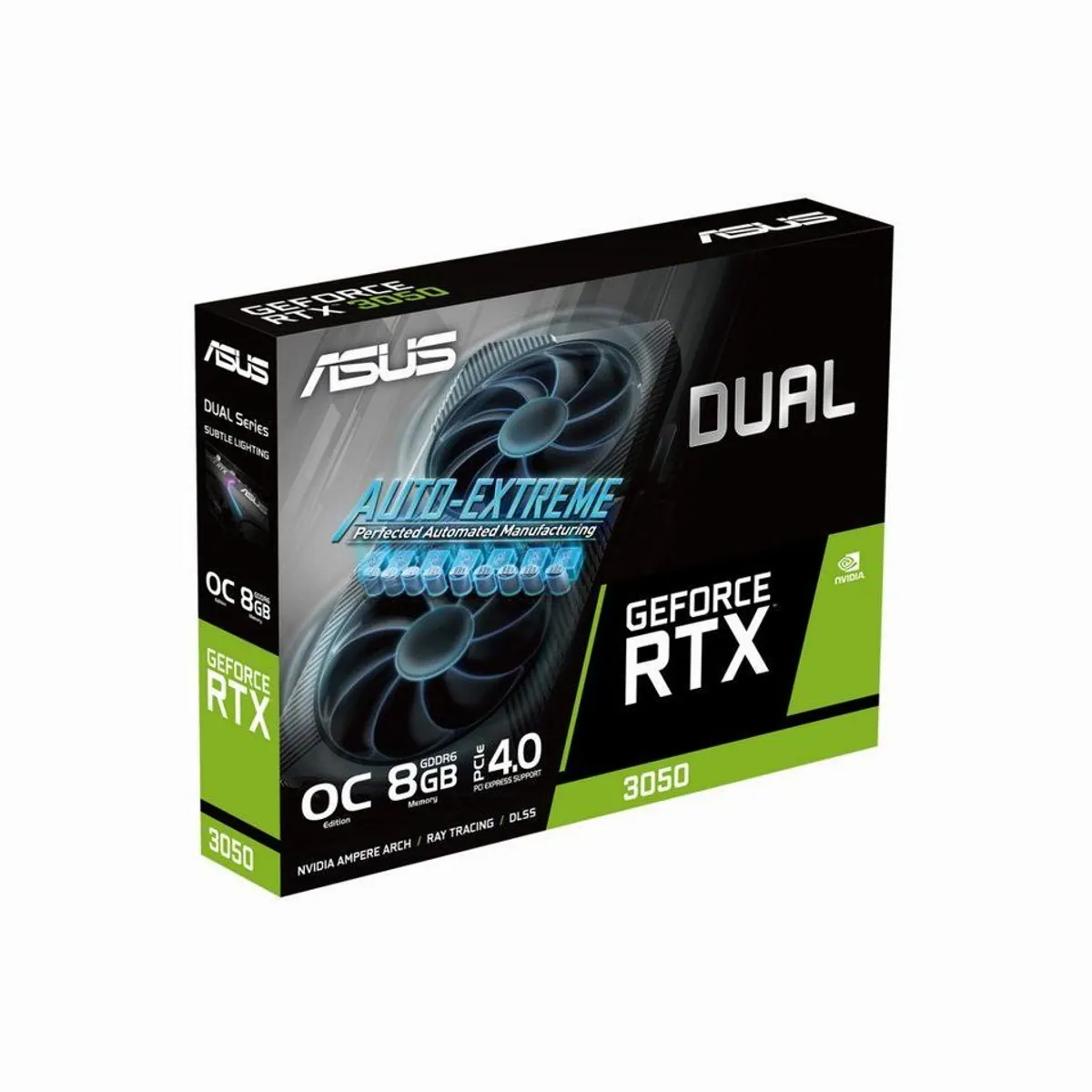 Asus DUAL-RTX3050-O8G-V2 Grafikkarte, 8 GB GDDR6, effiziente Kühlung, kompakte Bauweise 2