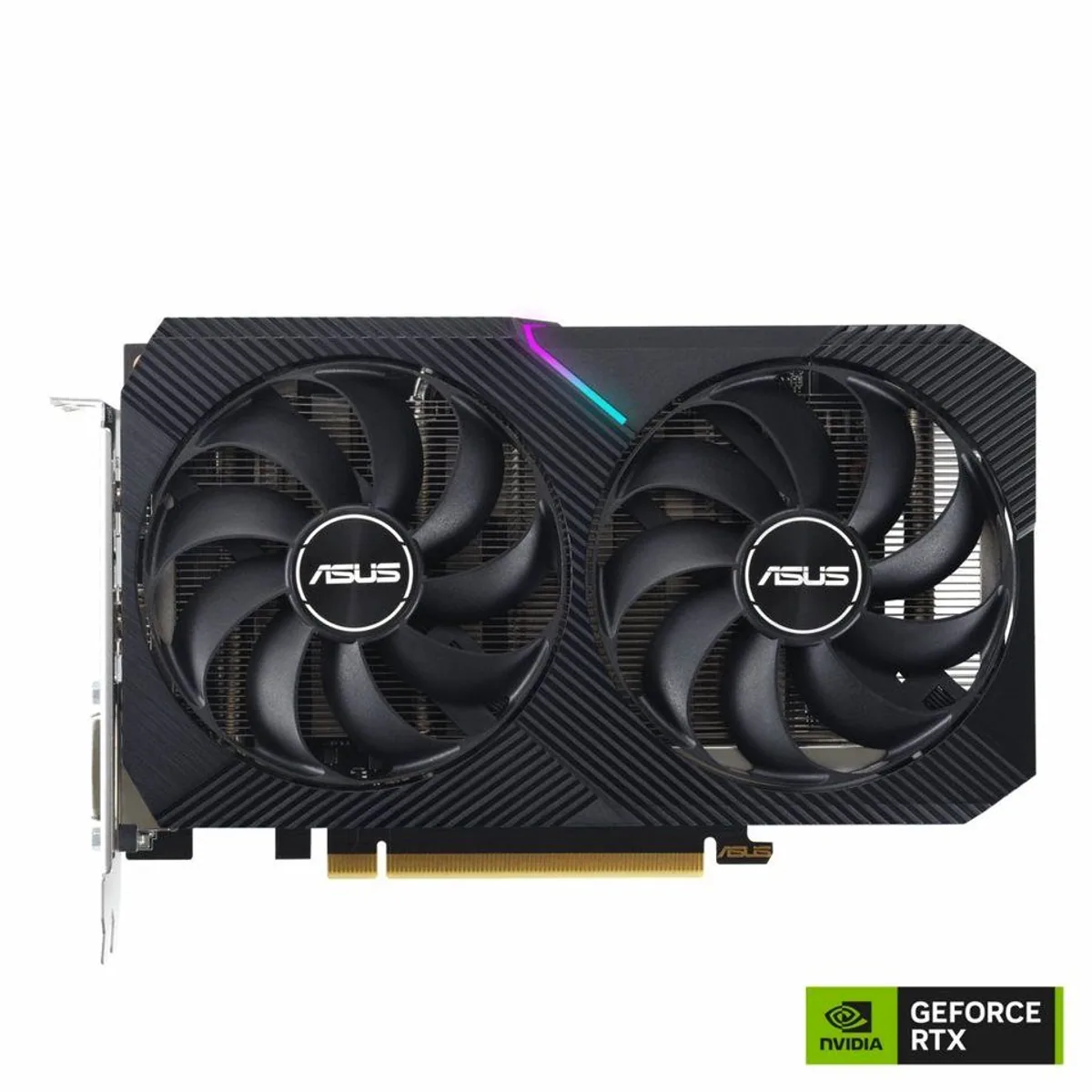 Asus DUAL-RTX3050-O8G-V2 Grafikkarte, 8 GB GDDR6, effiziente Kühlung, kompakte Bauweise 3