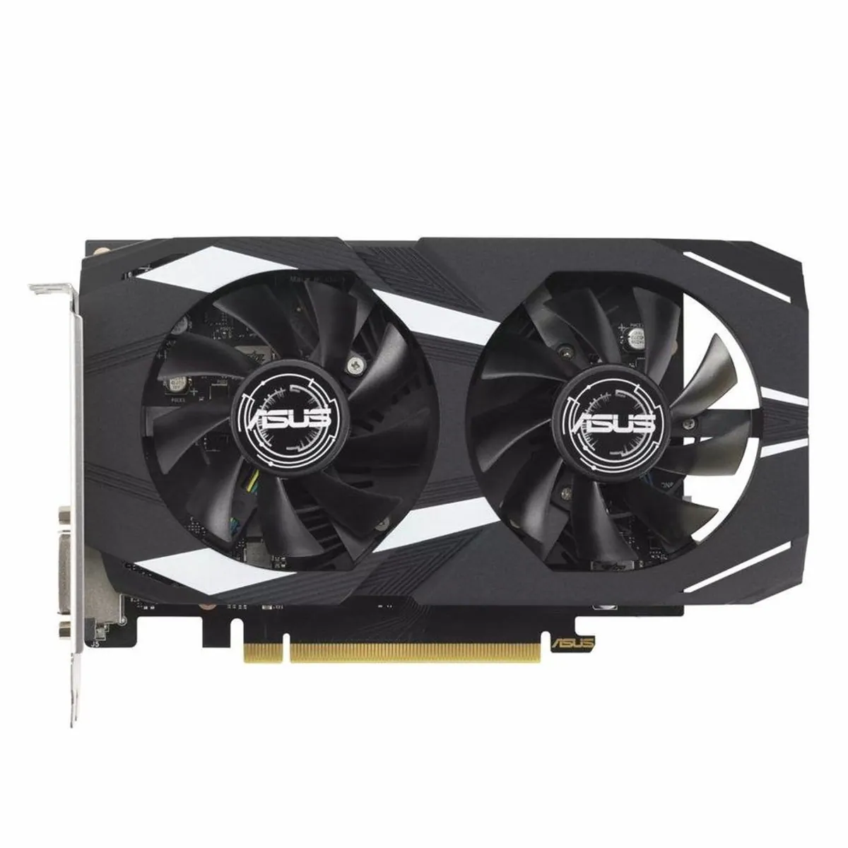 Asus DUAL-RTX3050-O6G Grafikkarte, hohe Leistung, effiziente Kühlung, modernes Design