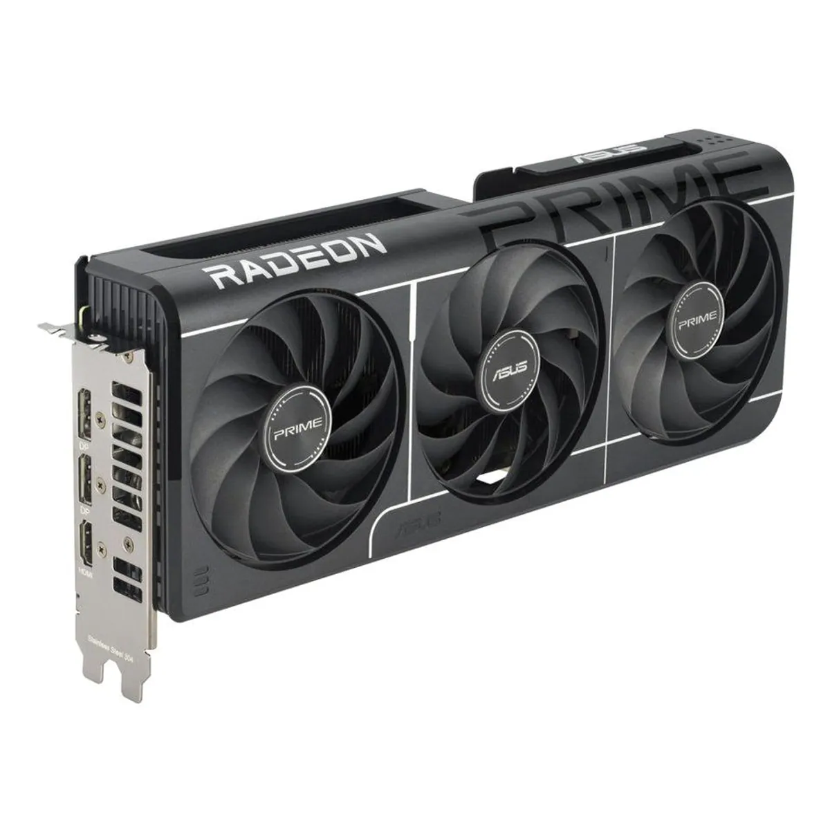 Asus Prime Radeon RX 9060 XT O16G Grafikkarte, hohe Leistung, erweiterte Kühlung, RGB-Beleuchtung 2