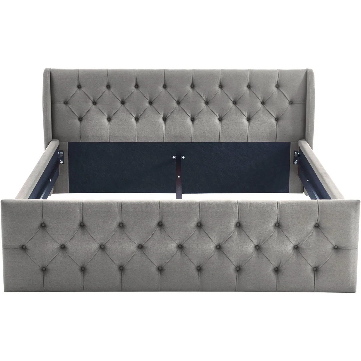 ATLANTIC home collection Polsterbett TAMINA, Chesterfieldoptik, hohe Belastbarkeit, stilvolles Design 3