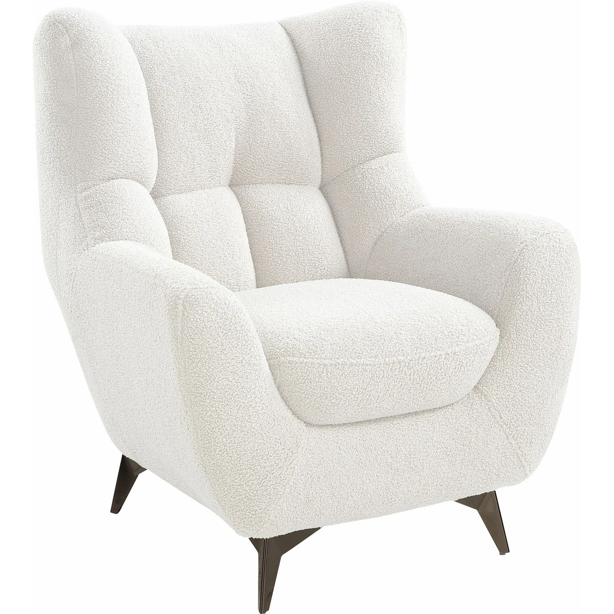 ATLANTIC home collection Sessel Shawn, trendy Teddyoptik, hoher Sitzkomfort 3