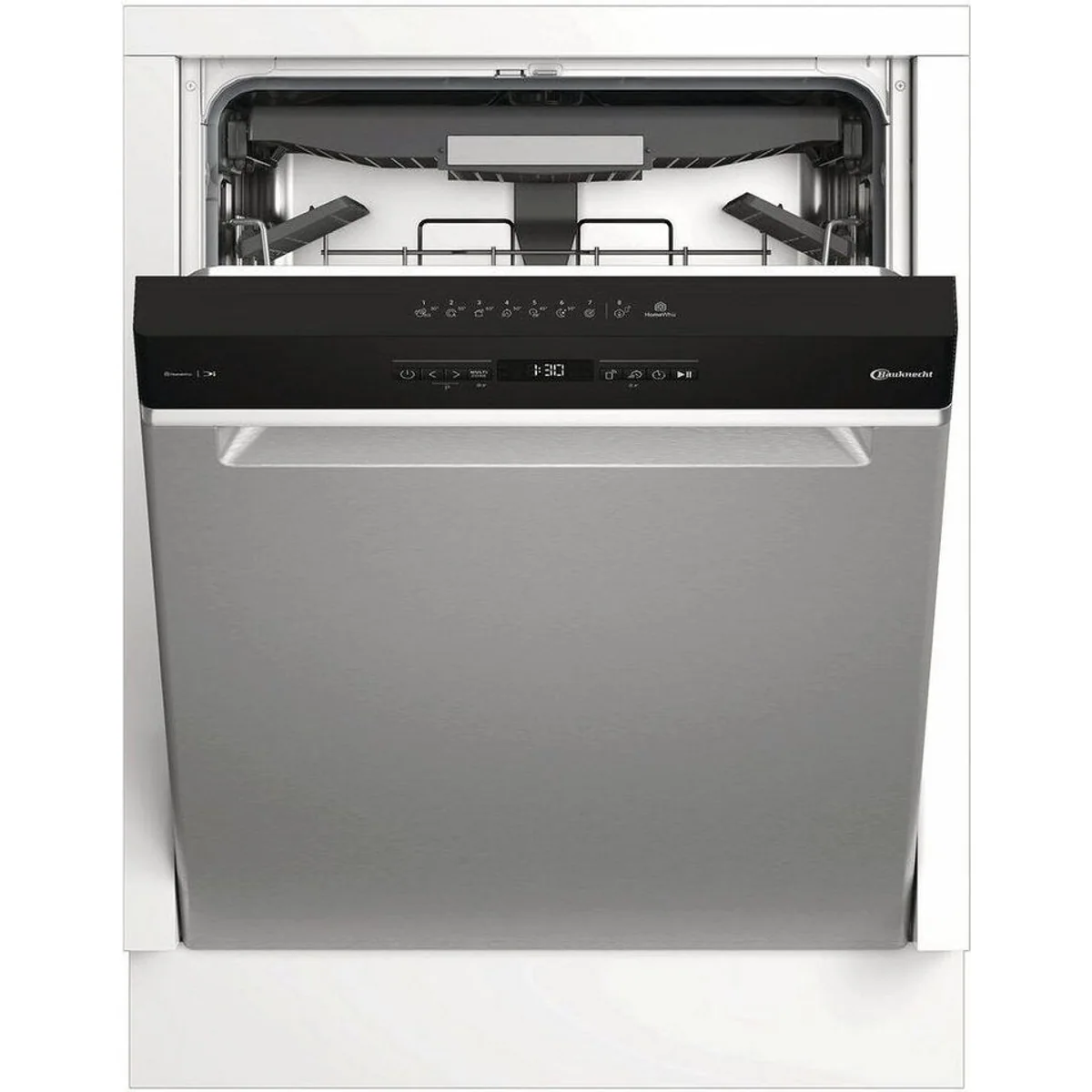 BAUKNECHT OBUC Ecosilent2 9760 Unterbaugeschirrspüler, 9,5 l, 14 Maßgedecke, ActiveDry 2
