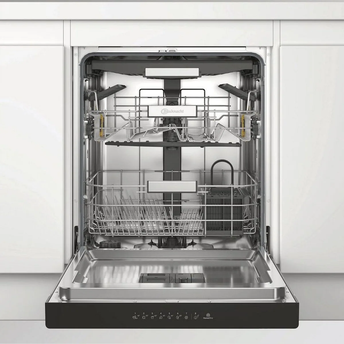 BAUKNECHT OBUC Ecosilent2 9760 Unterbaugeschirrspüler, 9,5 l, 14 Maßgedecke, ActiveDry 5