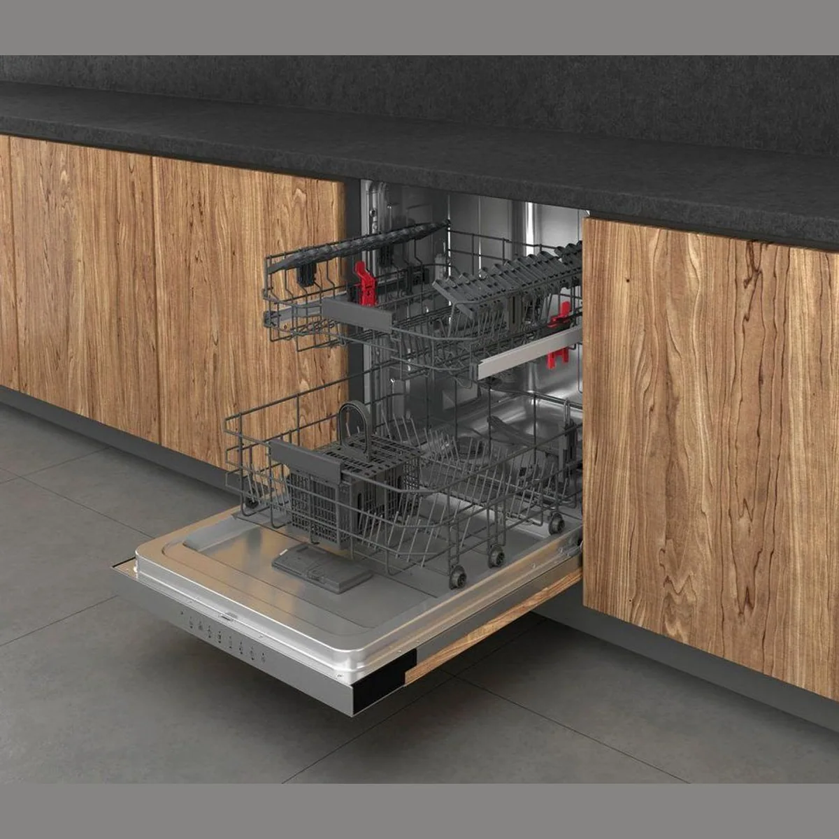 BAUKNECHT OBBC ECOSTAR 5320 Geschirrspüler, 14 Maßgedecke, Eco-Technologie, MultiZone Spültechnik 5