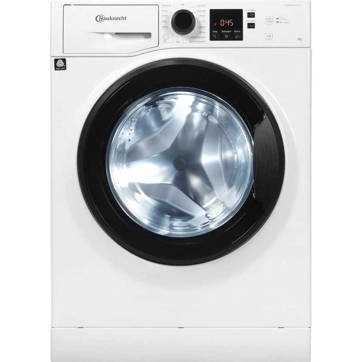 BAUKNECHT Super Eco 845 A Waschmaschine, 8 kg, 1400 U/min, Kurzprogramm 45 Minuten 4